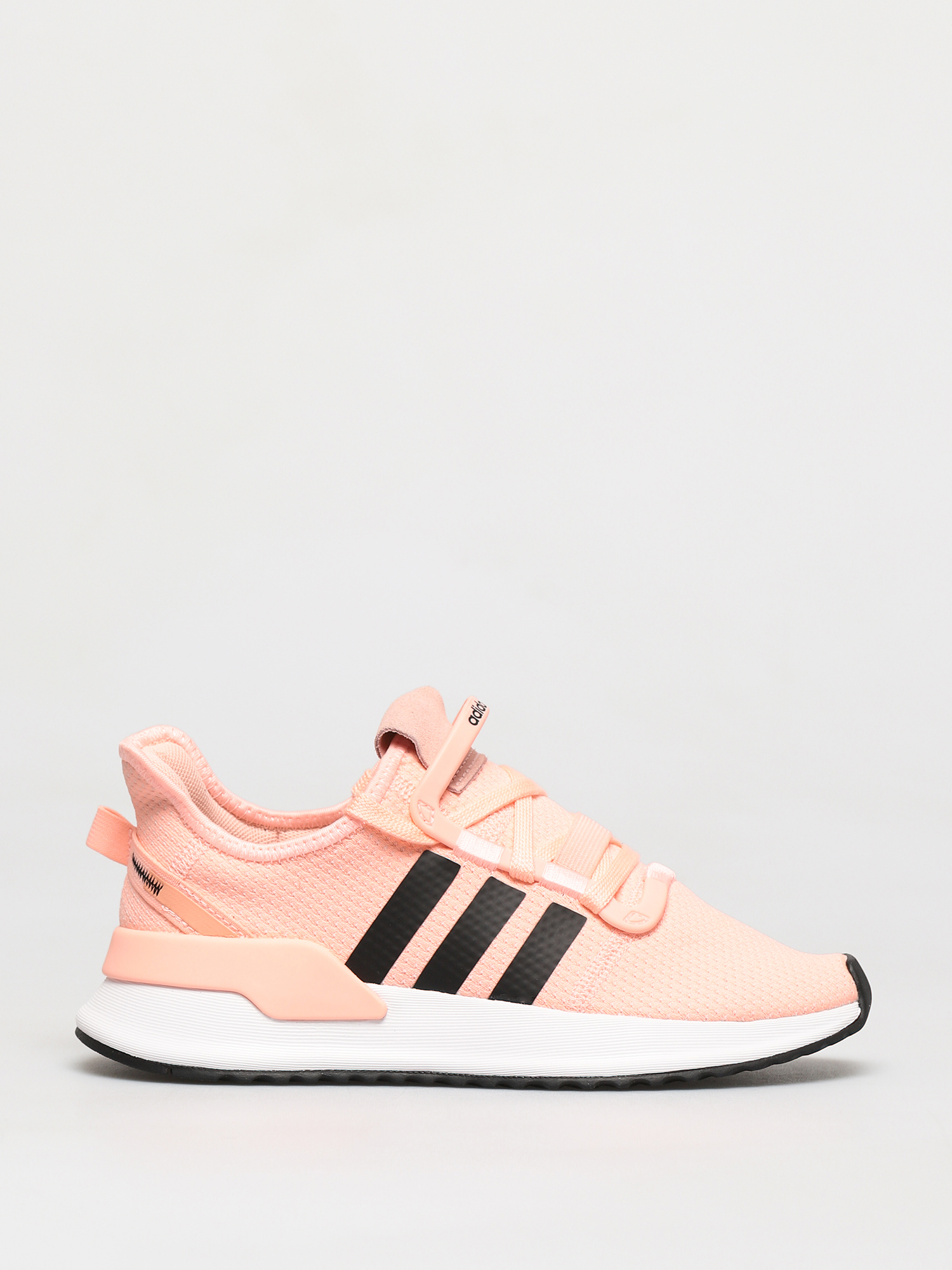 adidas originals u path run trainers in black and pink