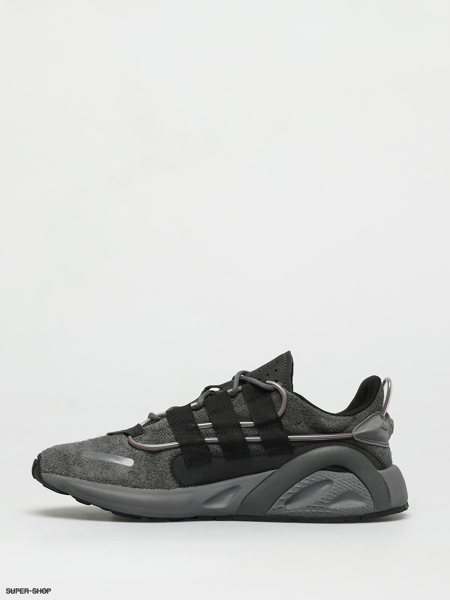 adidas originals lxcon adiprene trainers in triple black