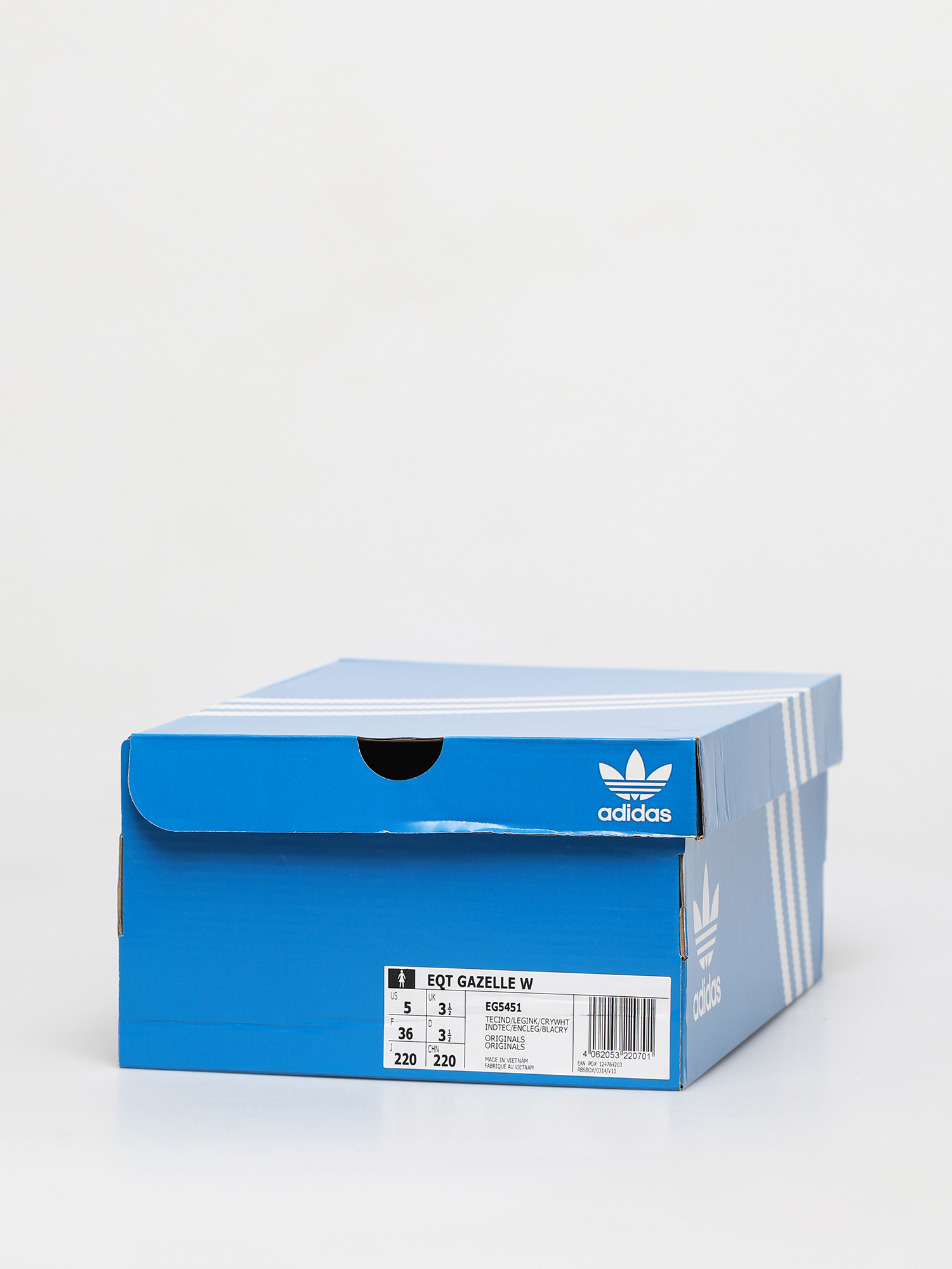 adidas Originals Eqt Gazelle Shoes Wmn (tech indigo/legend ink/crystal white)