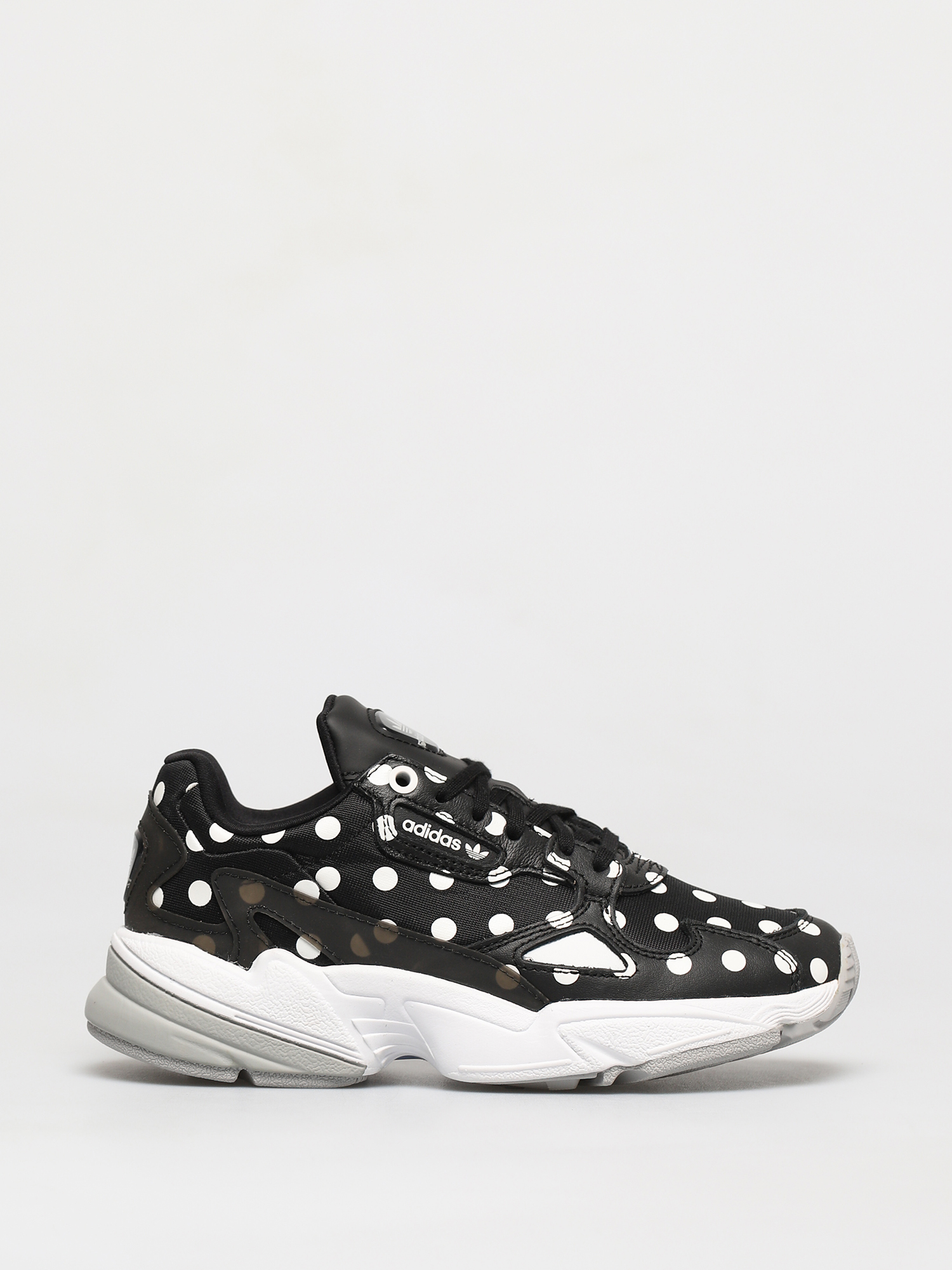 adidas black and white spotted shoes