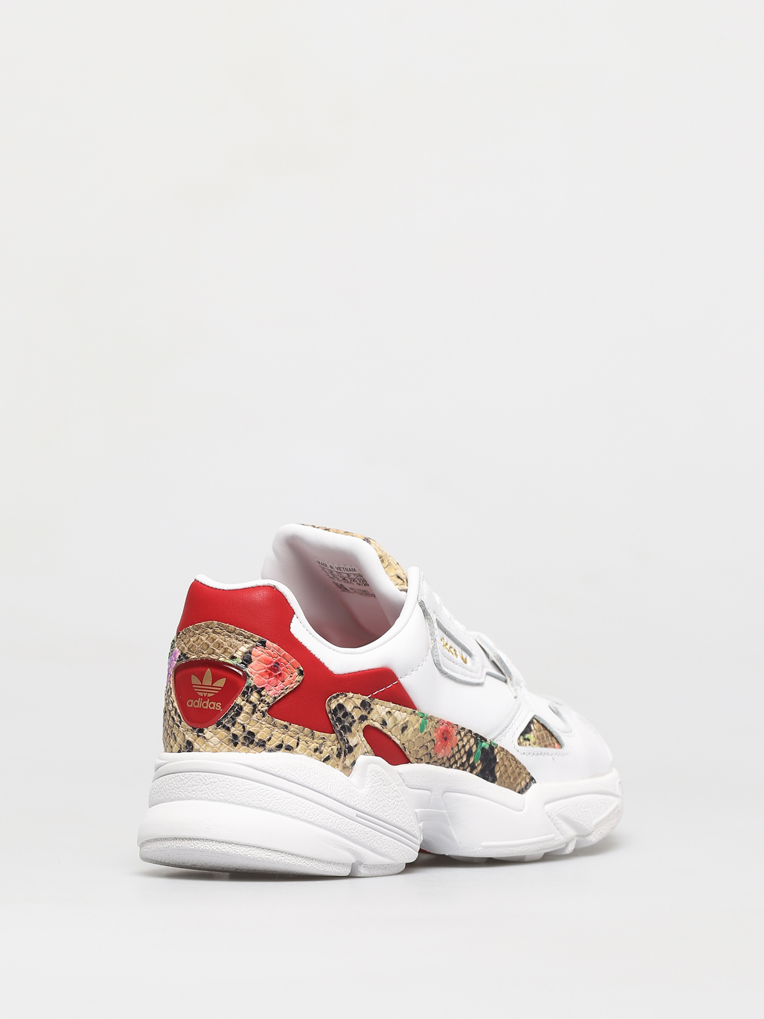 adidas Originals Falcon Schuhe Wmn WeiB white scarlet gold met