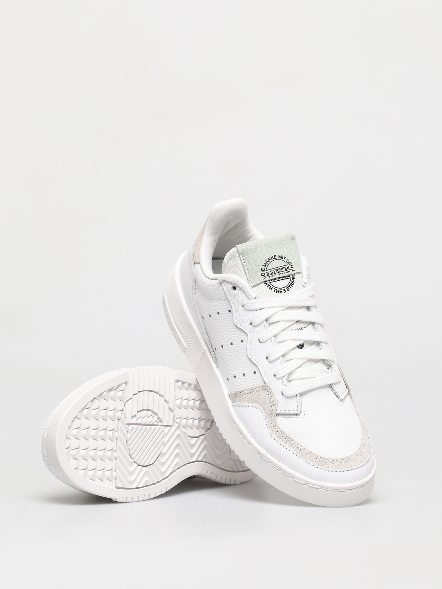 adidas Originals Supercourt Schuhe Wmn (white/dash green/core black)