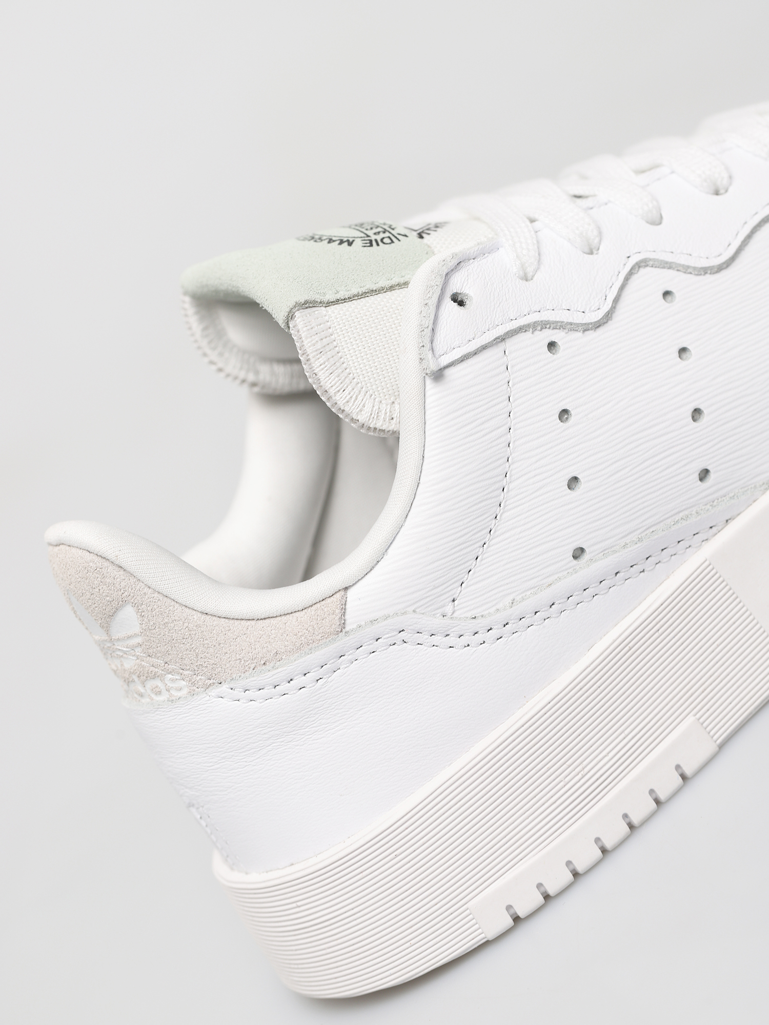 adidas supercourt cloud white dash green