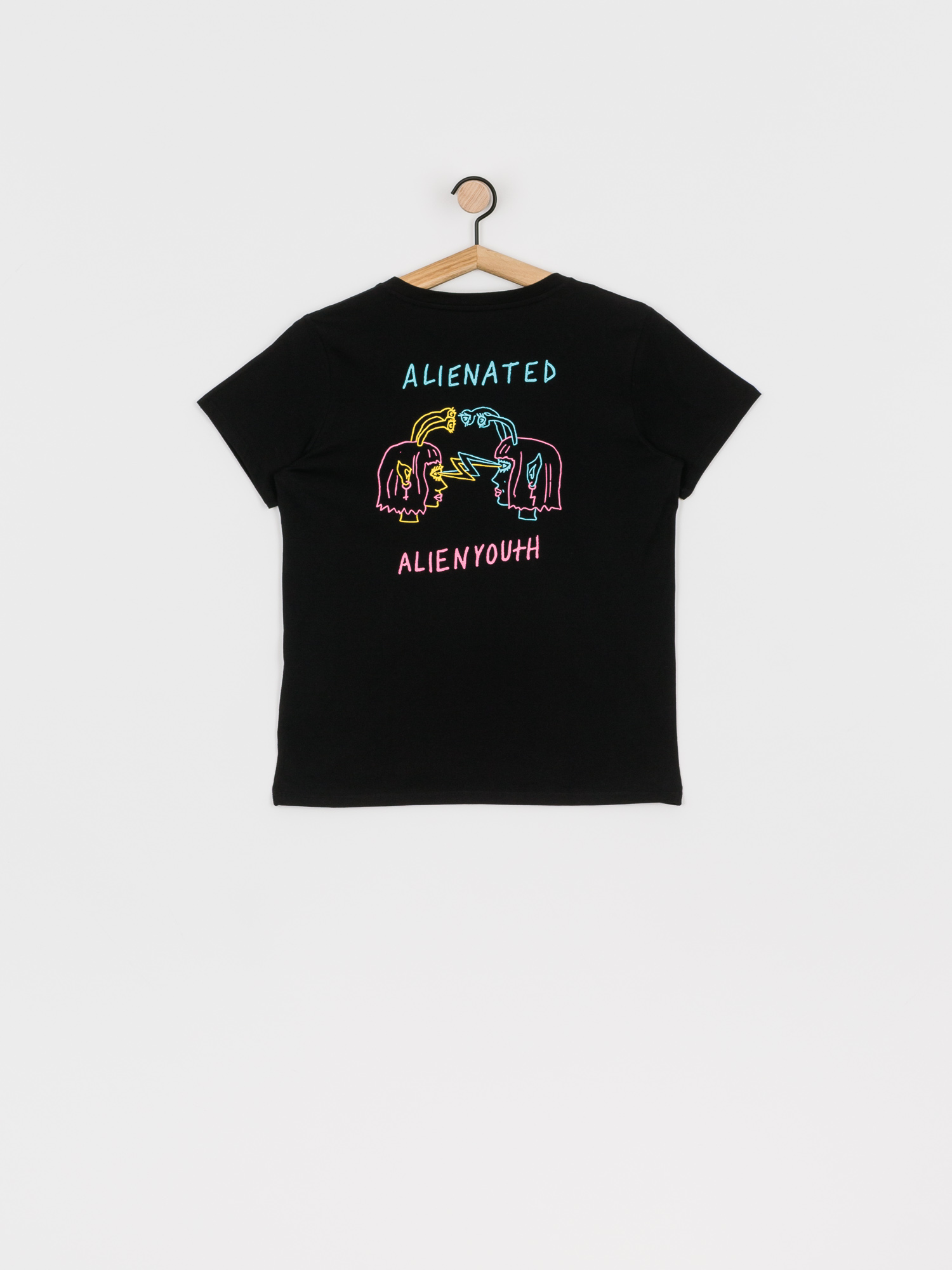 T-shirt fullprint Alien