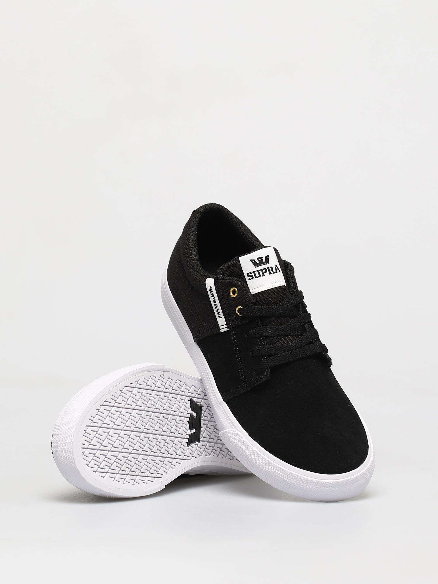 Supra Stacks Vulc II Shoes Kids black (black/white white)