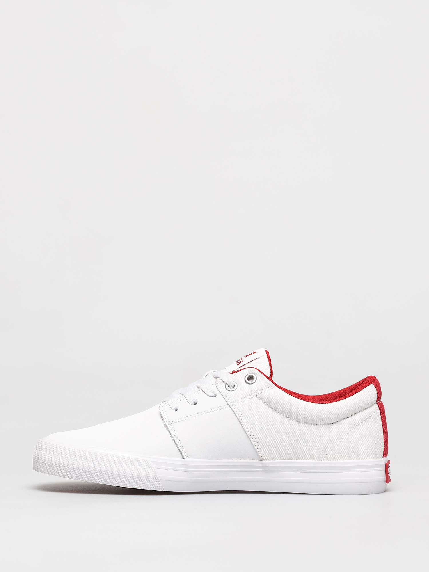 Supra Stacks Vulc II Shoes (white/red white)