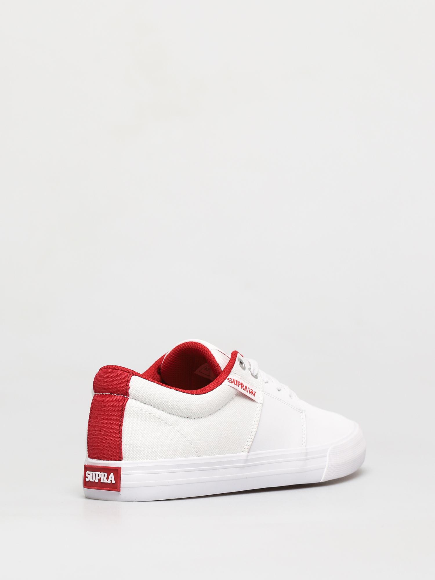 Supra Stacks Vulc II Shoes (white/red white)