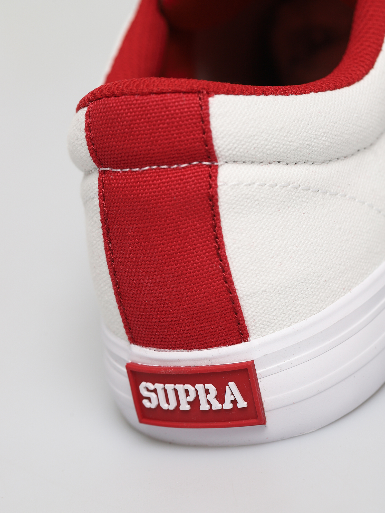 Supra Stacks Vulc II Shoes (white/red white)