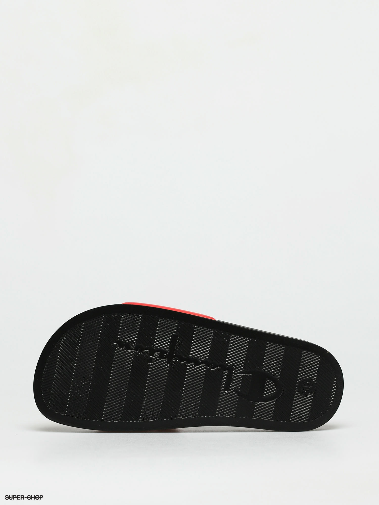 red and white champion slides