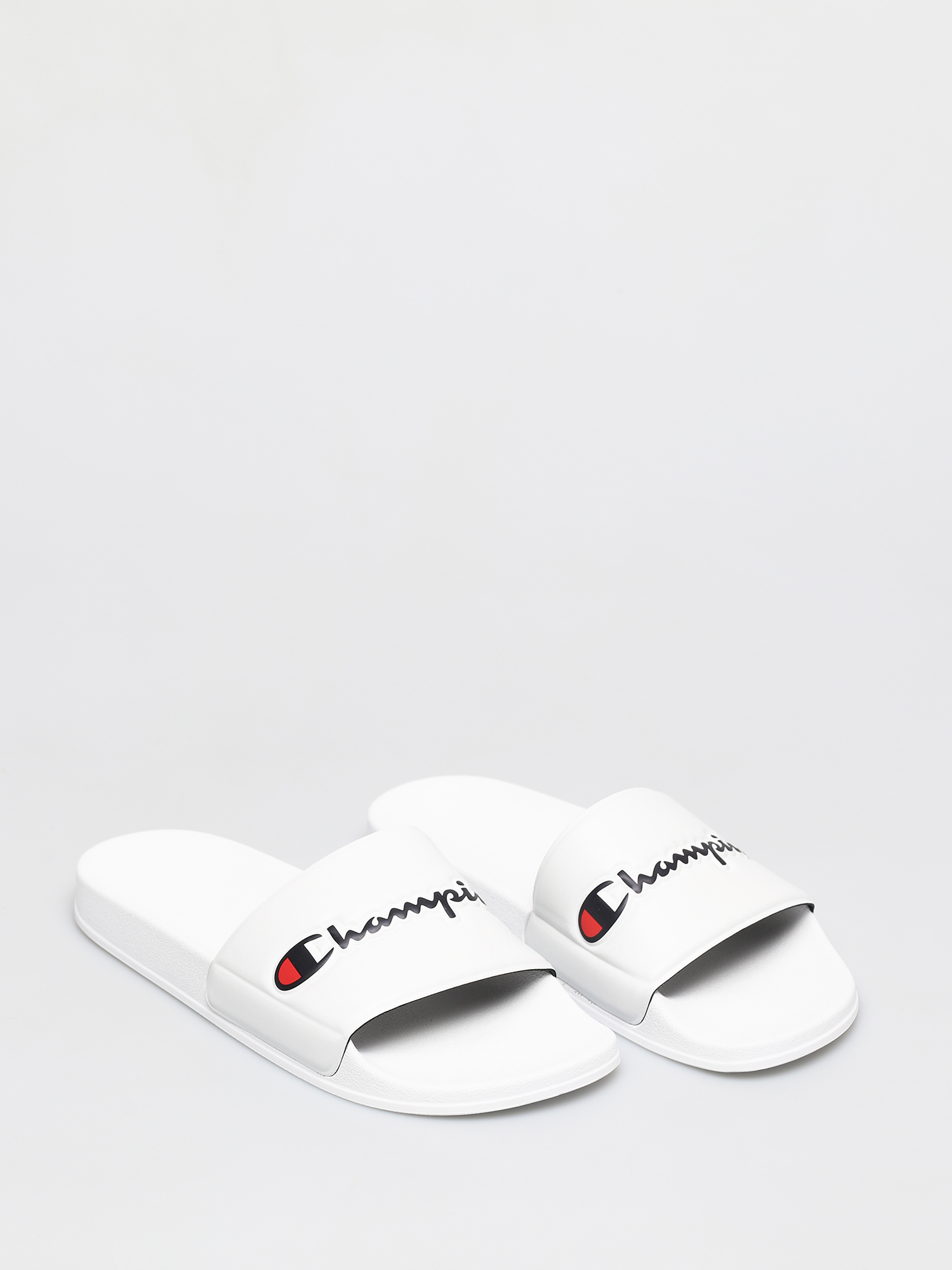 champion white flip flops