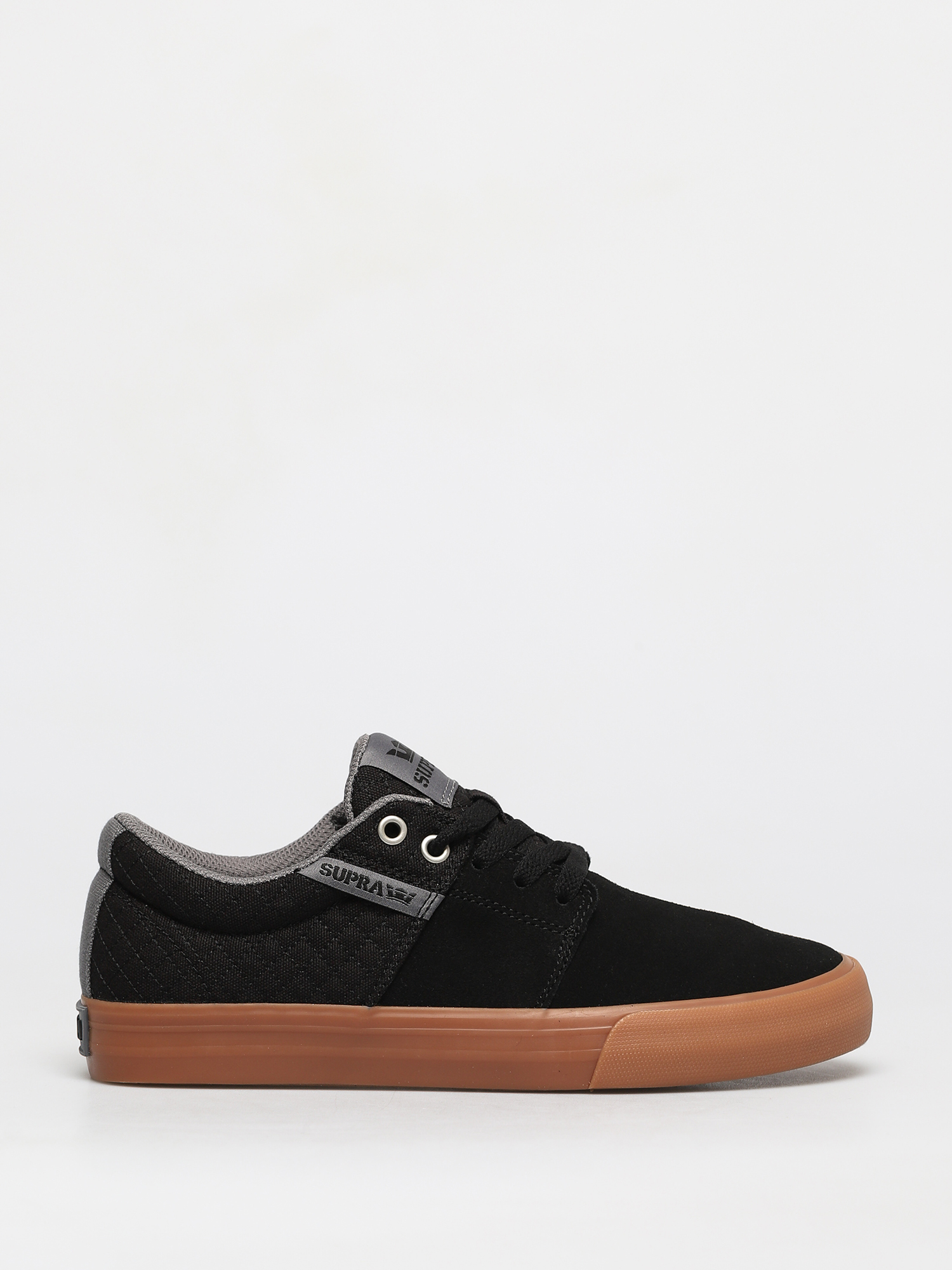 Supra Stacks Vulc II Shoes black (black/grey gum)