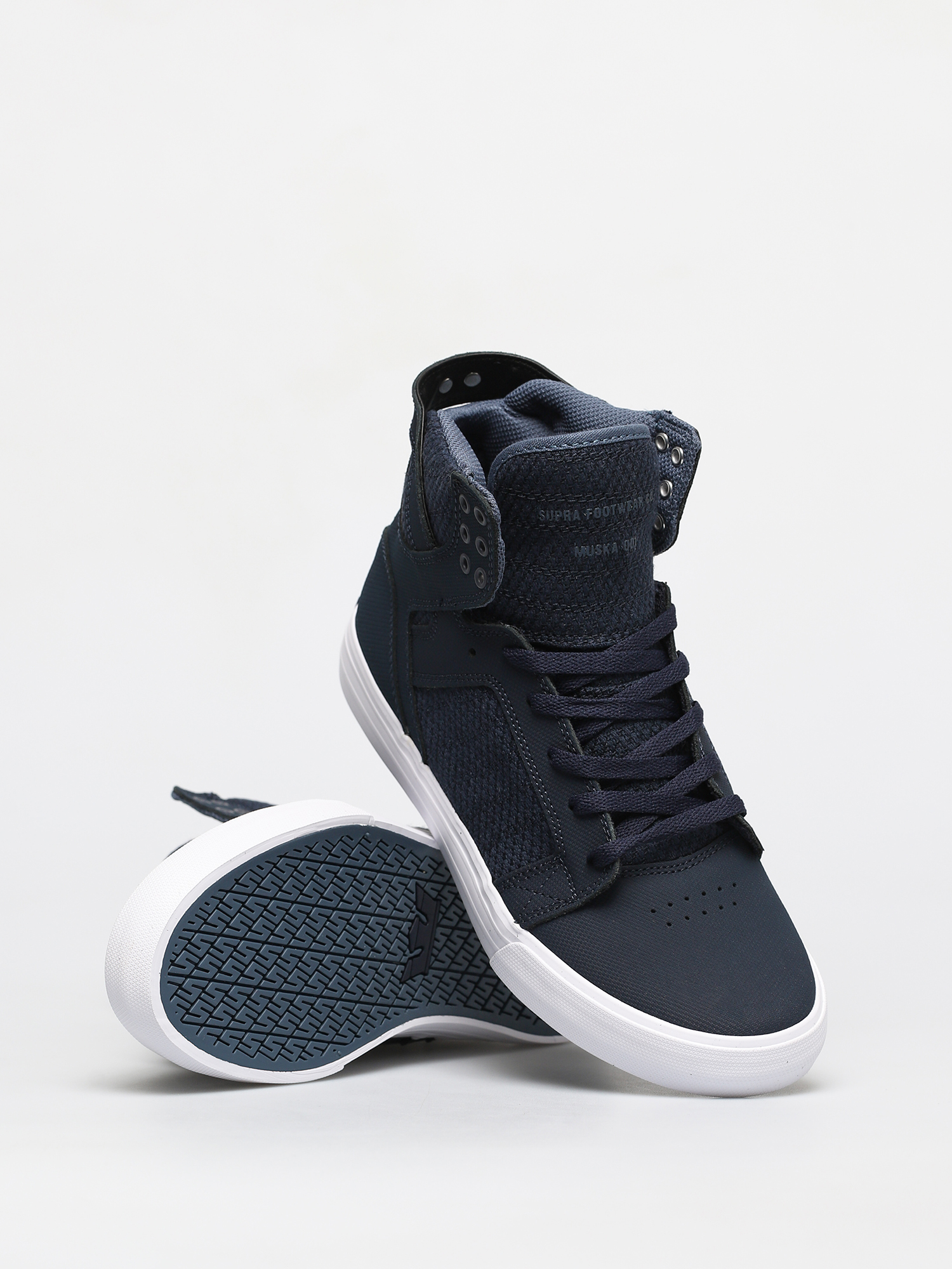 Supra Skytop Shoes (navy bering/white)