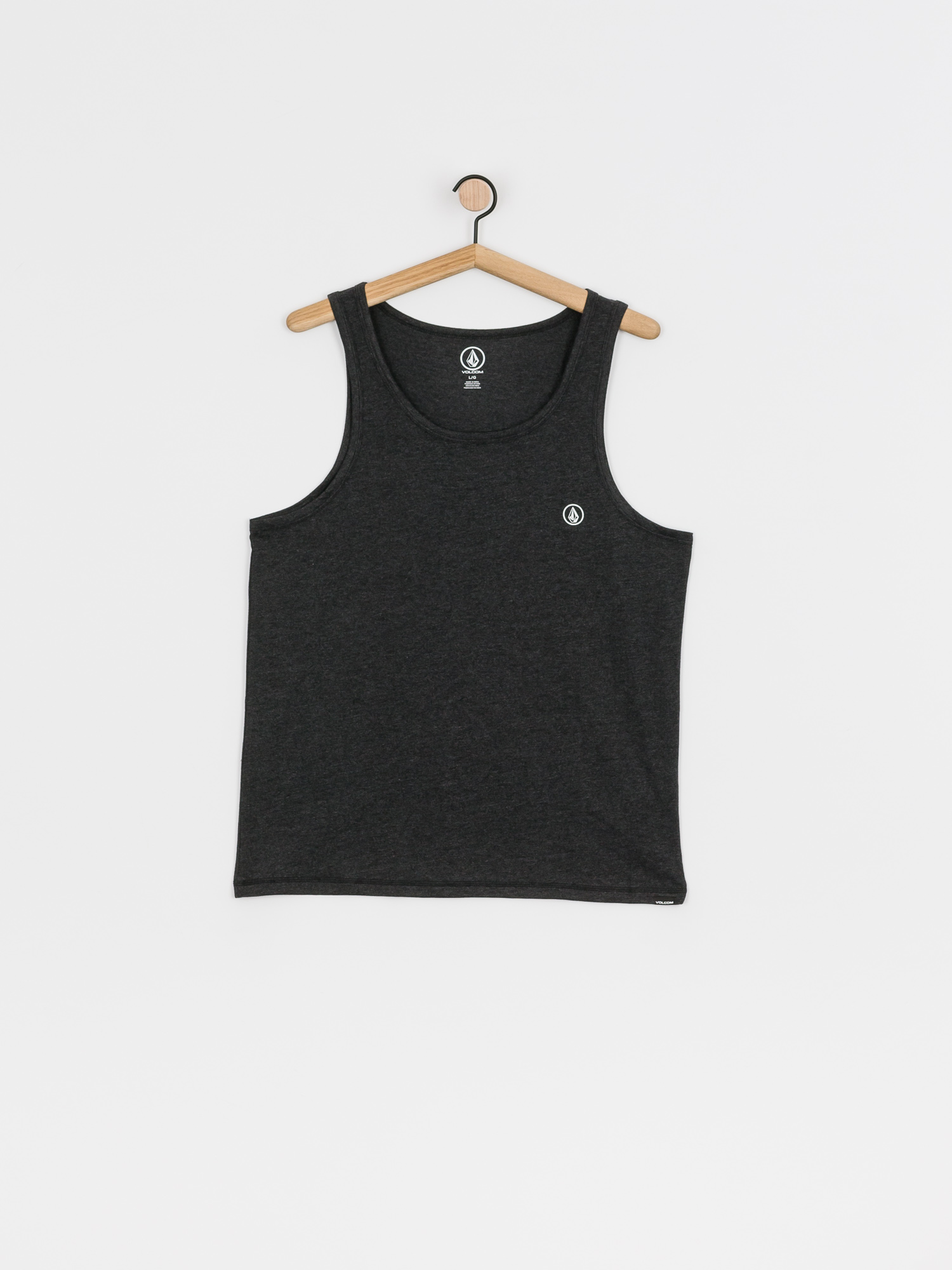 Volcom Circle Blanks Hth Tt Tank top (heather black)