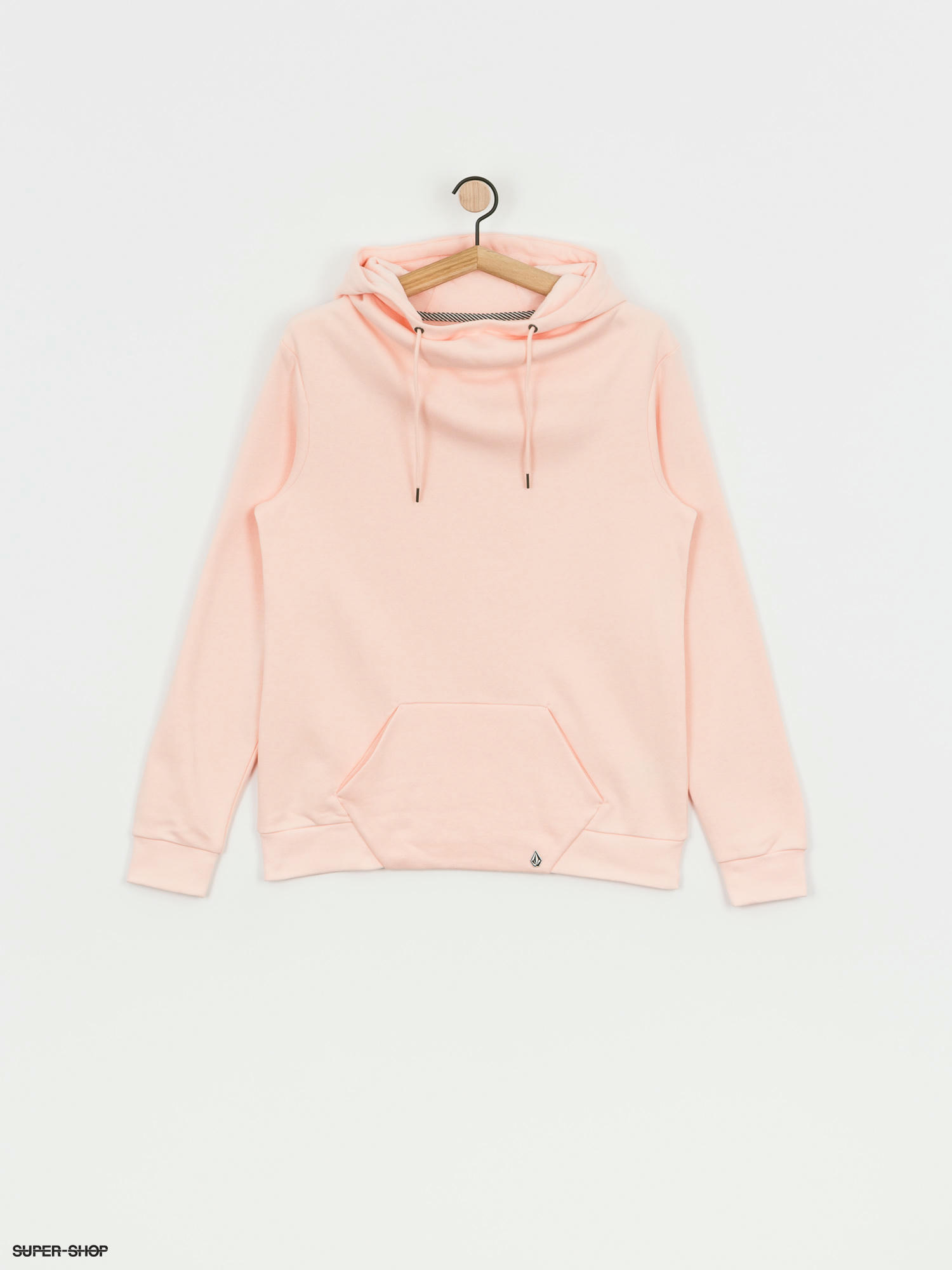 light peach hoodie