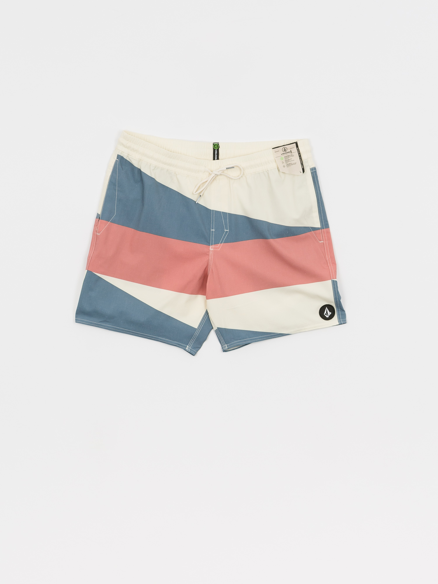 Volcom Boardshorty Knotical Trunk Shorts (white flash)