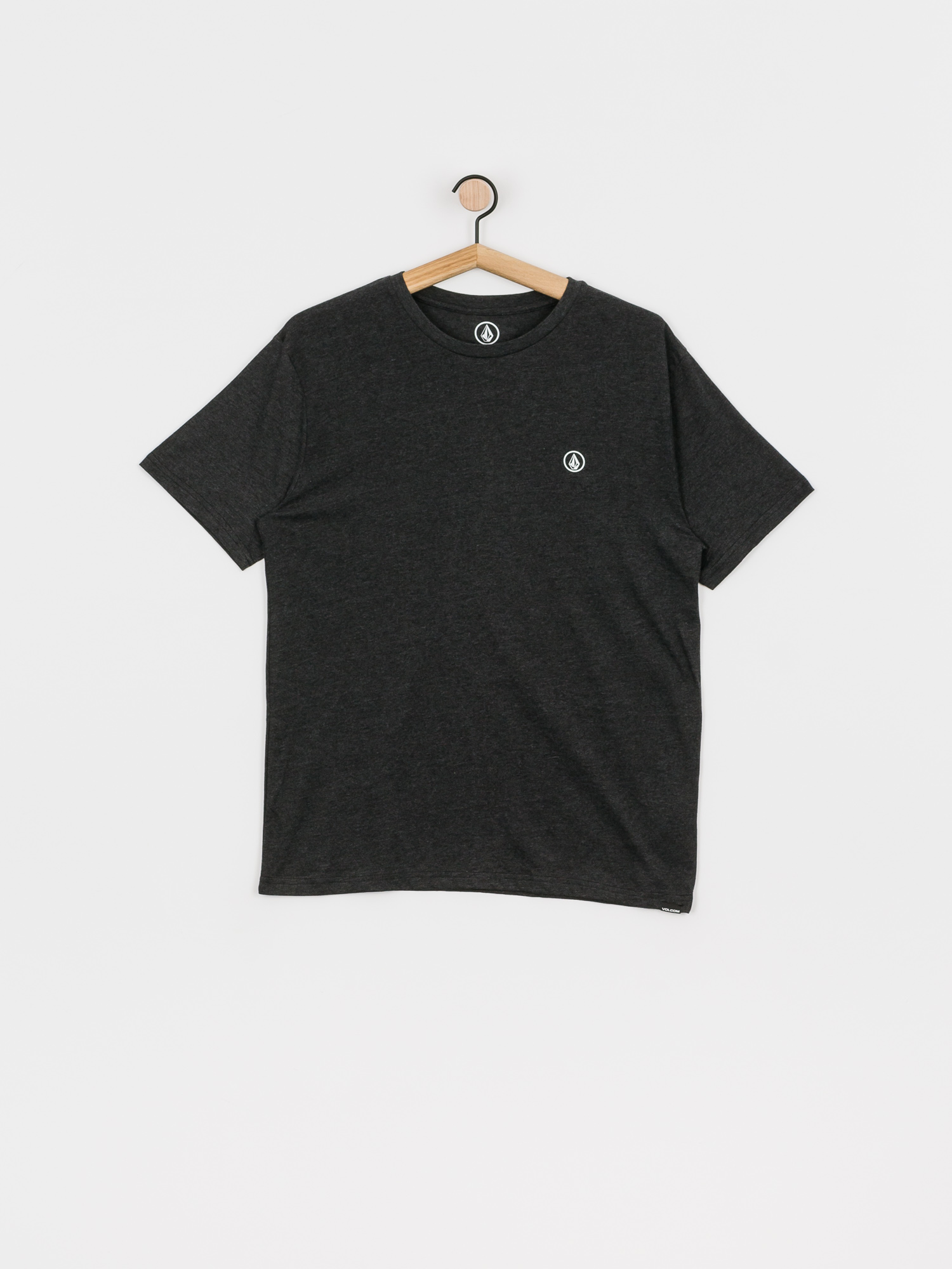 Volcom Circle Blanks Hth T-shirt (heather black)