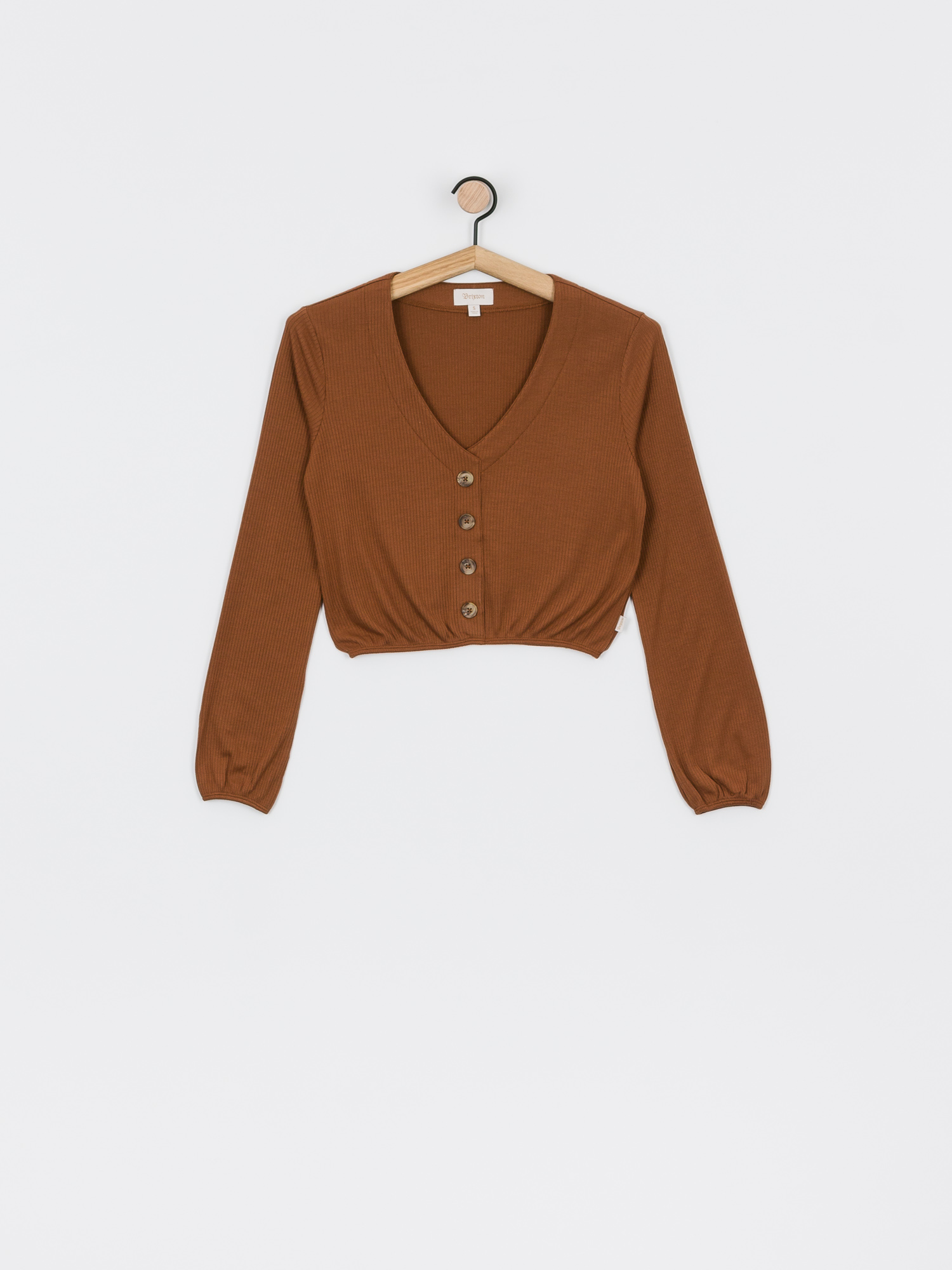 Brixton Daria V Neck Knit Longsleeve Wmn (hide)