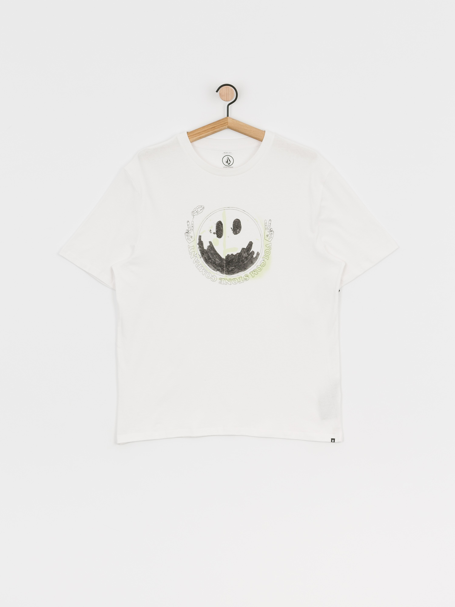 Volcom Fake Smile Bxy T-shirt (white)