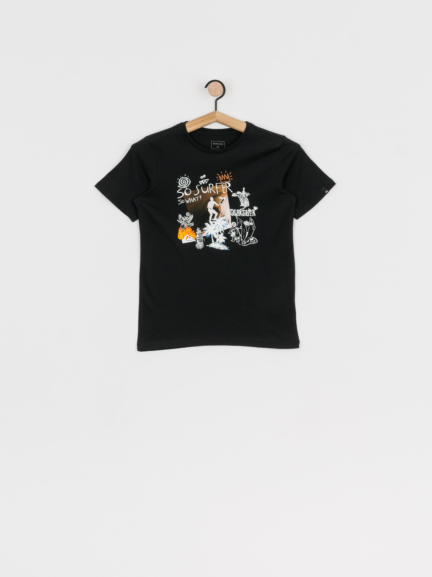 Quiksilver Funky Sensation T-shirt (black)
