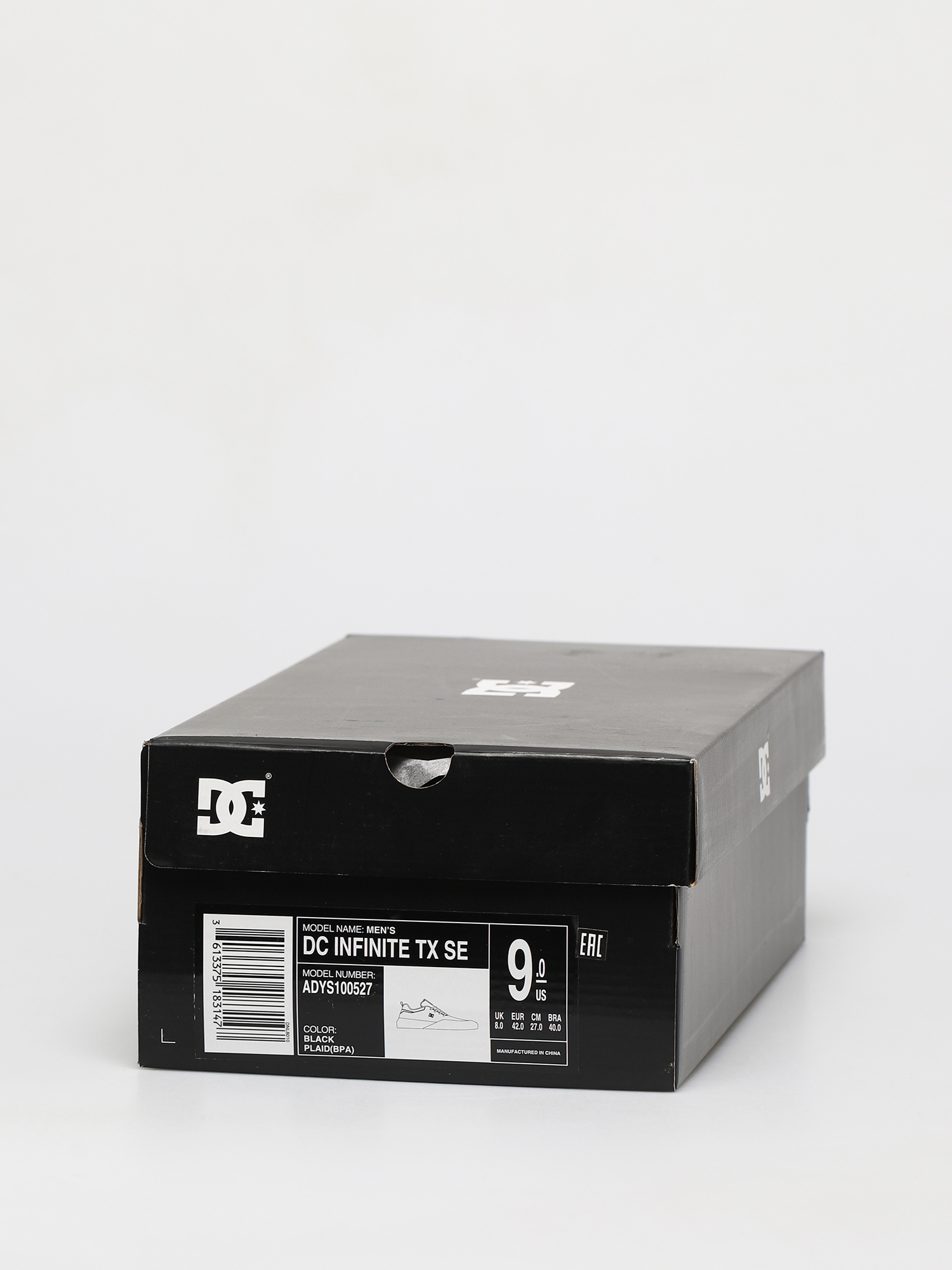 DC Infinite Tx Se Shoes (black plaid)