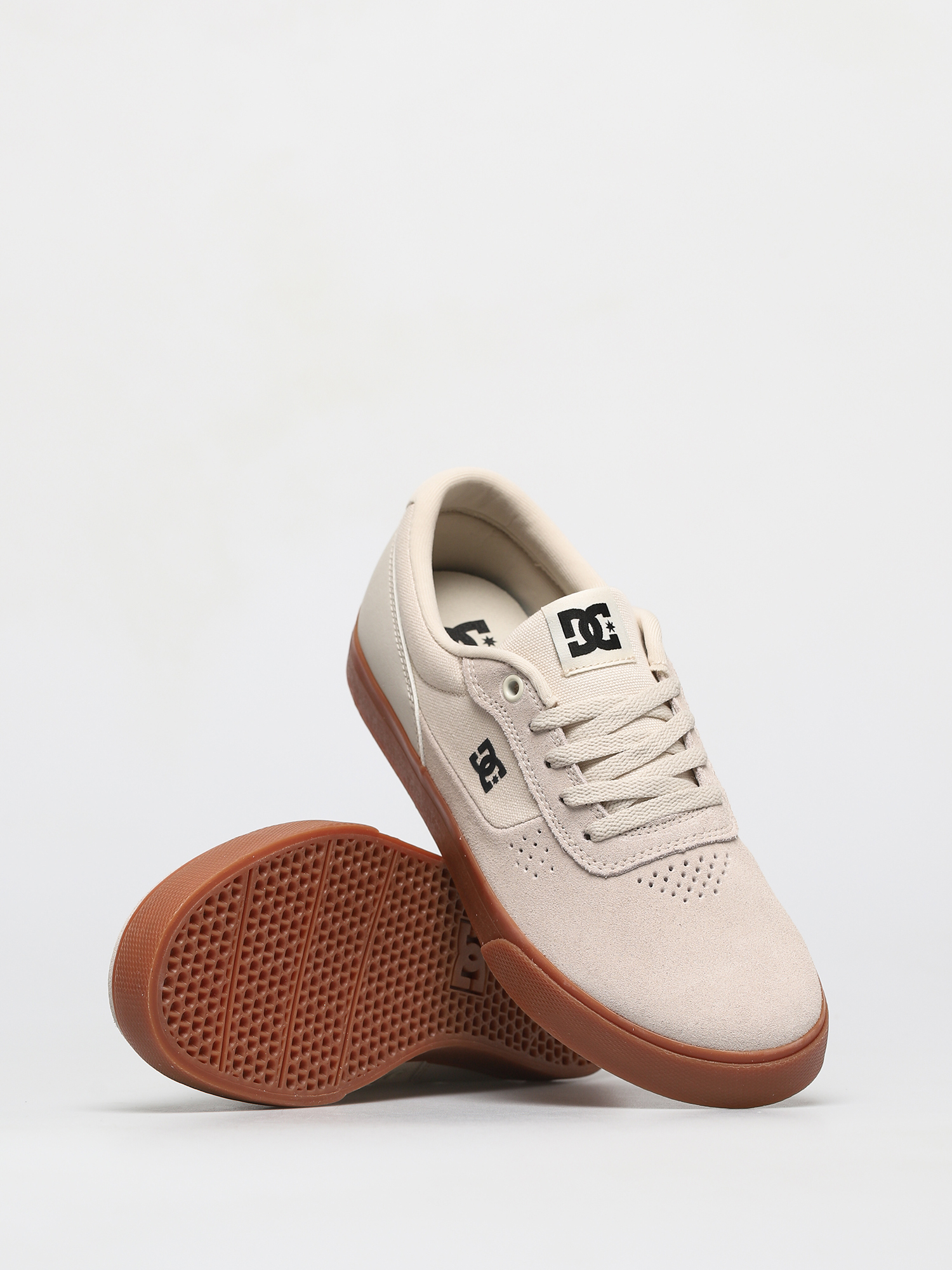 DC Switch Shoes (white/white/gum)