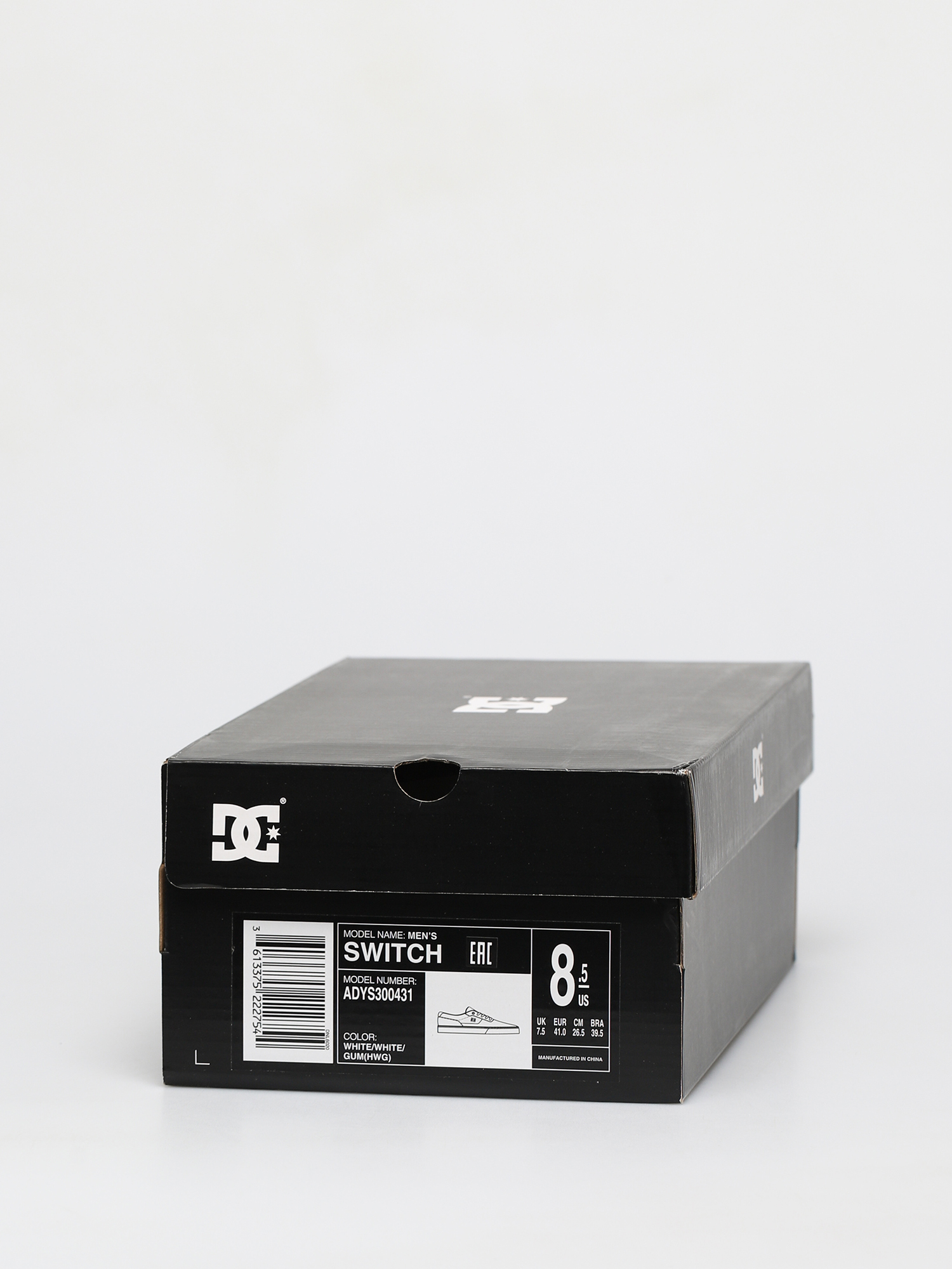 DC Switch Shoes (white/white/gum)