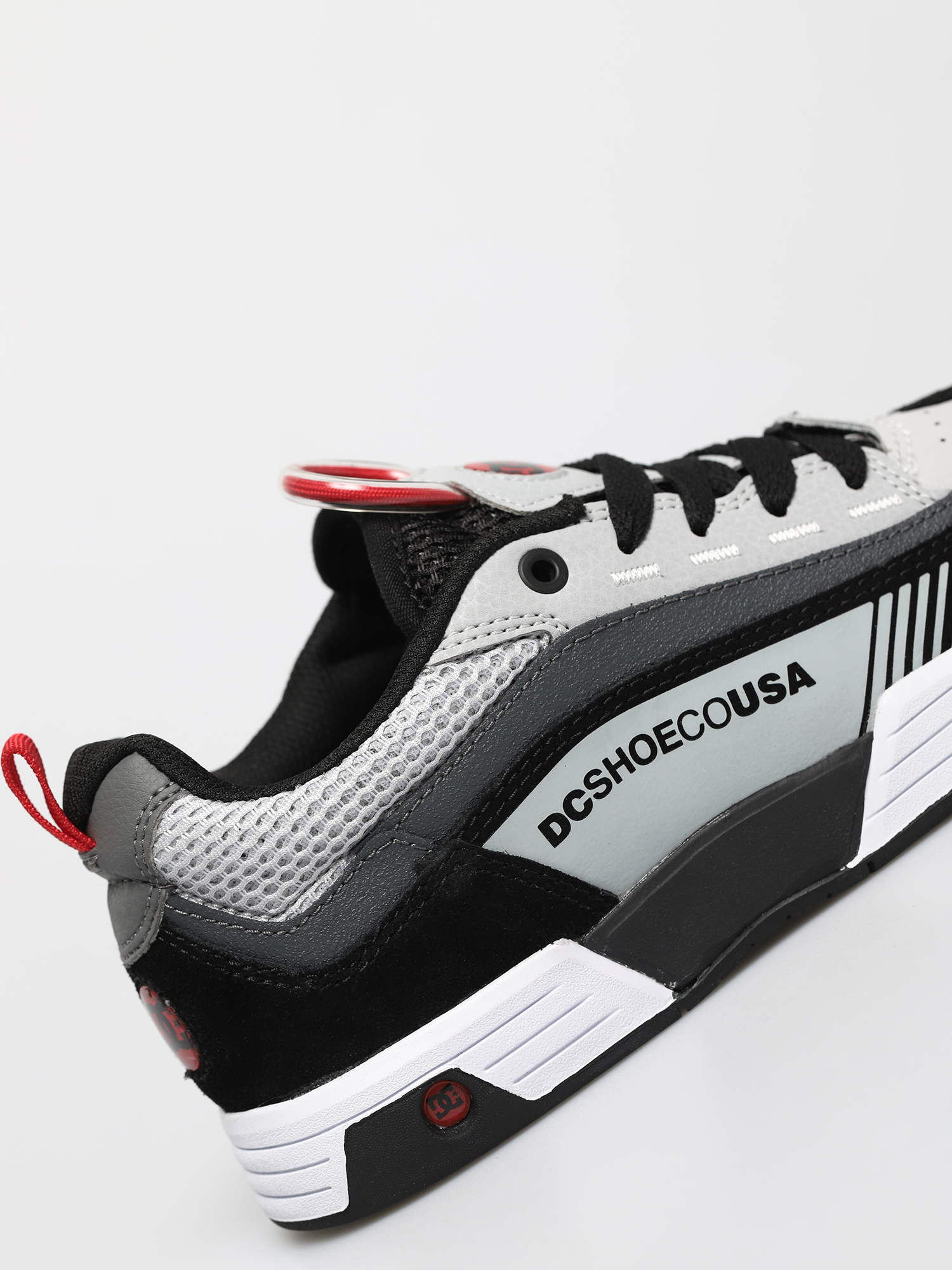 DC Legacy 98 Slim Shoes (black/grey/red)