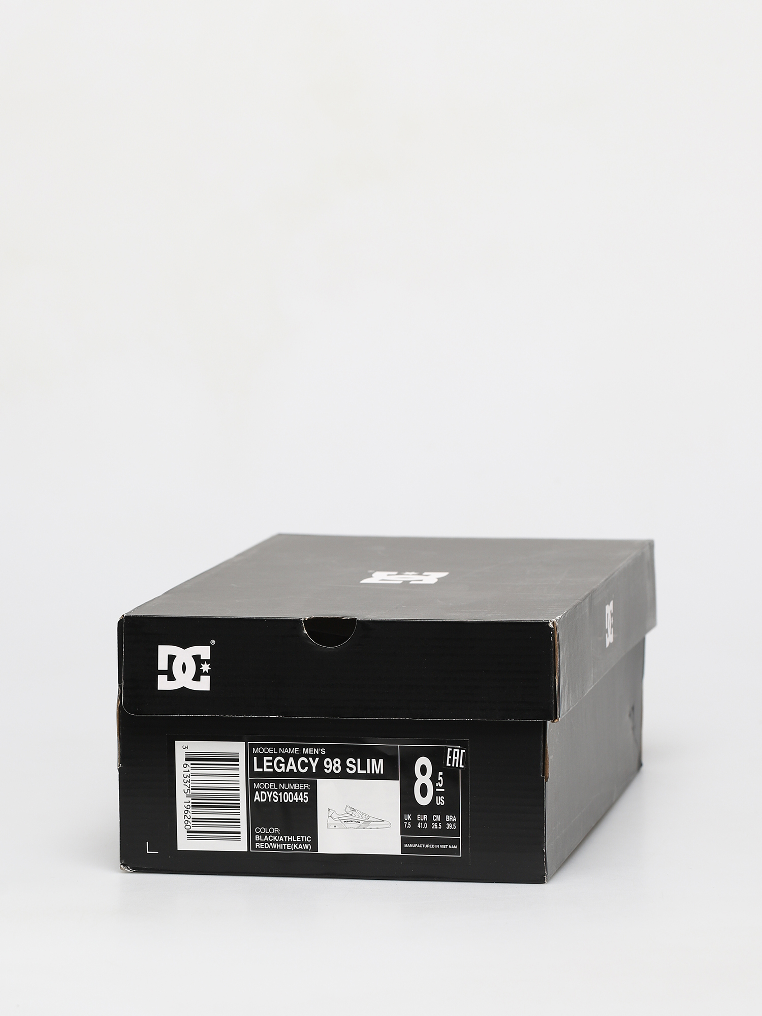 DC Legacy 98 Slim Shoes (black/athletic red/white)