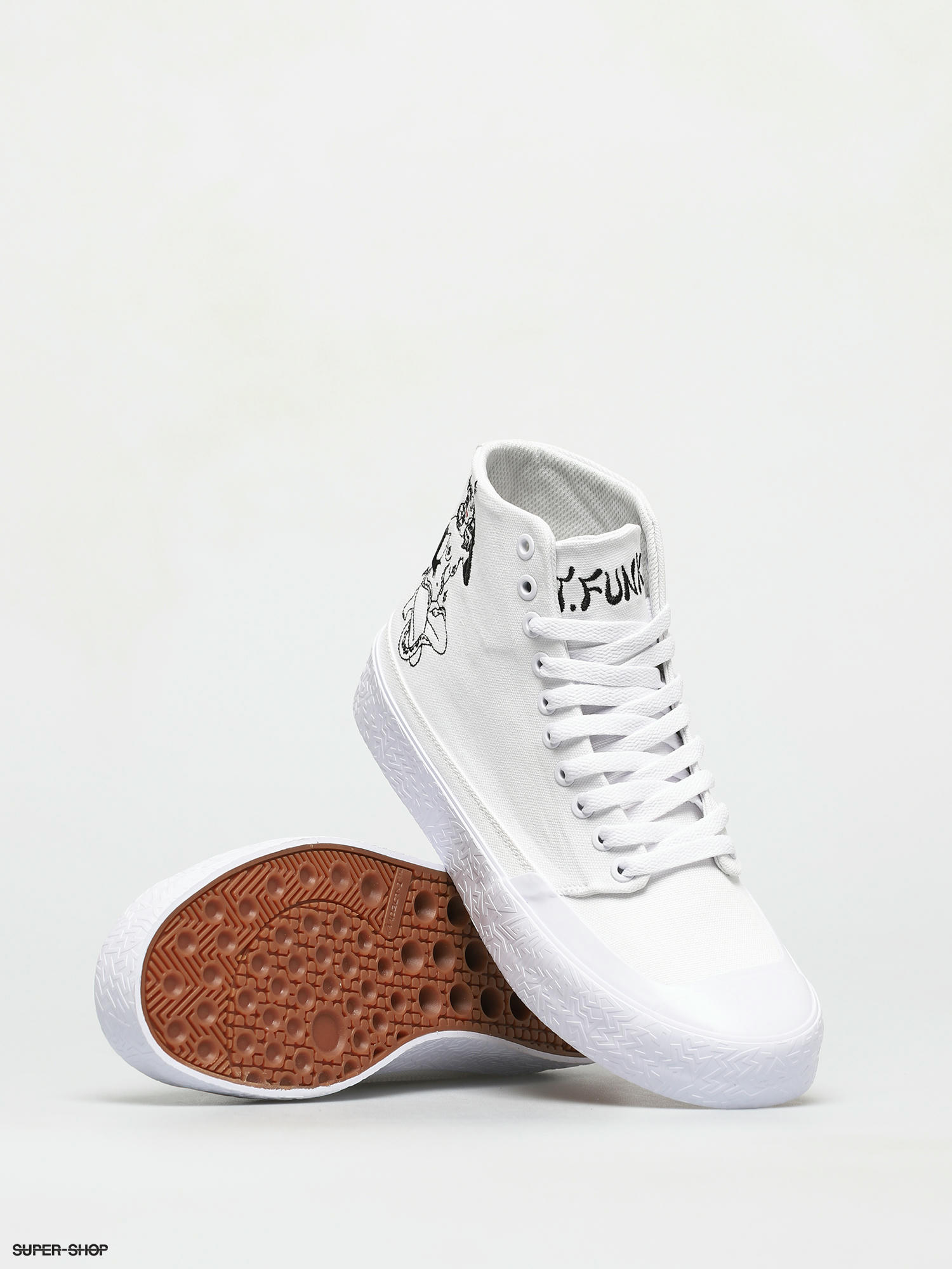 DC T Funk Hi S X Tati Shoes (white/black)