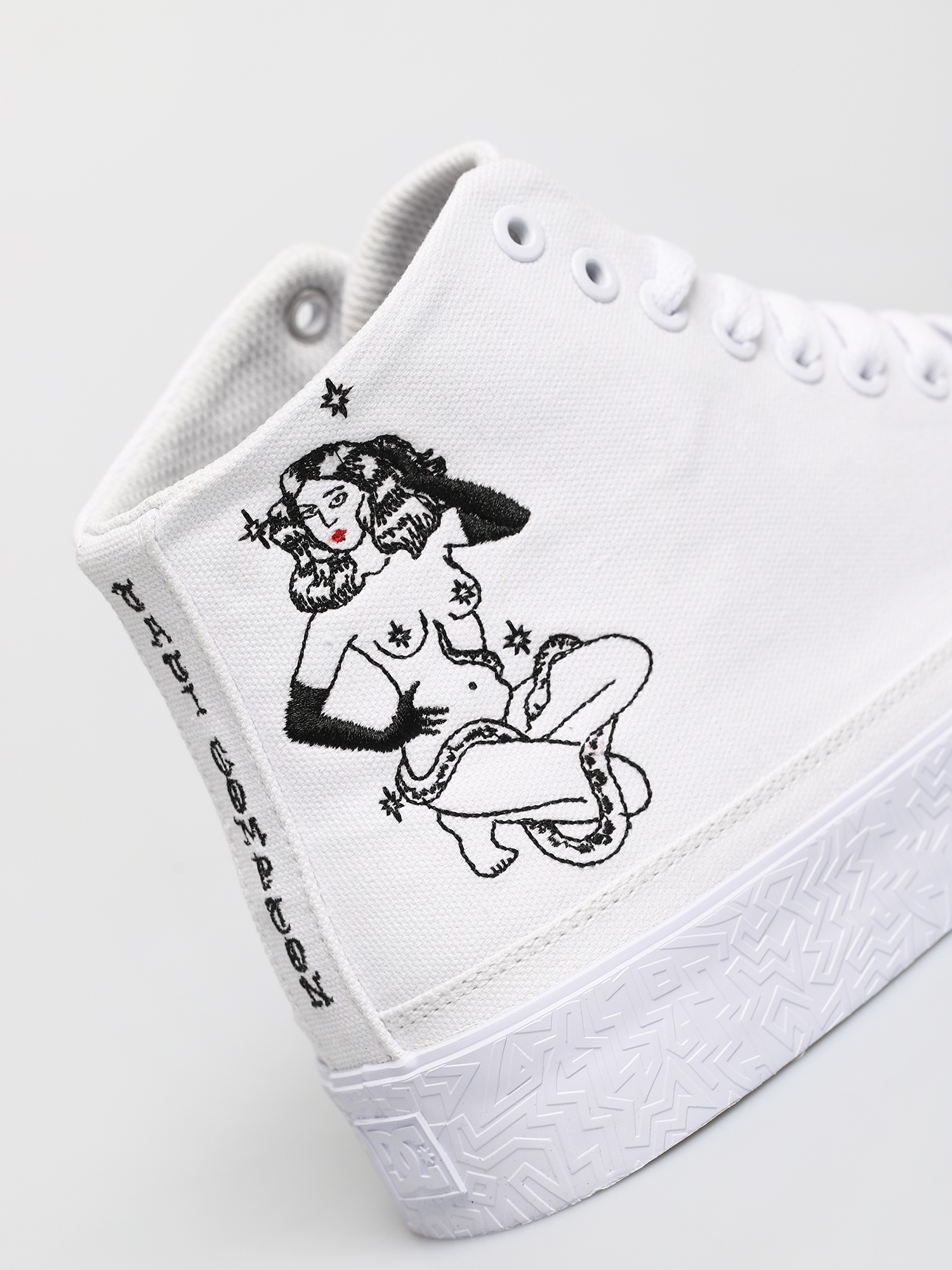 DC T Funk Hi S X Tati Shoes (white/black)