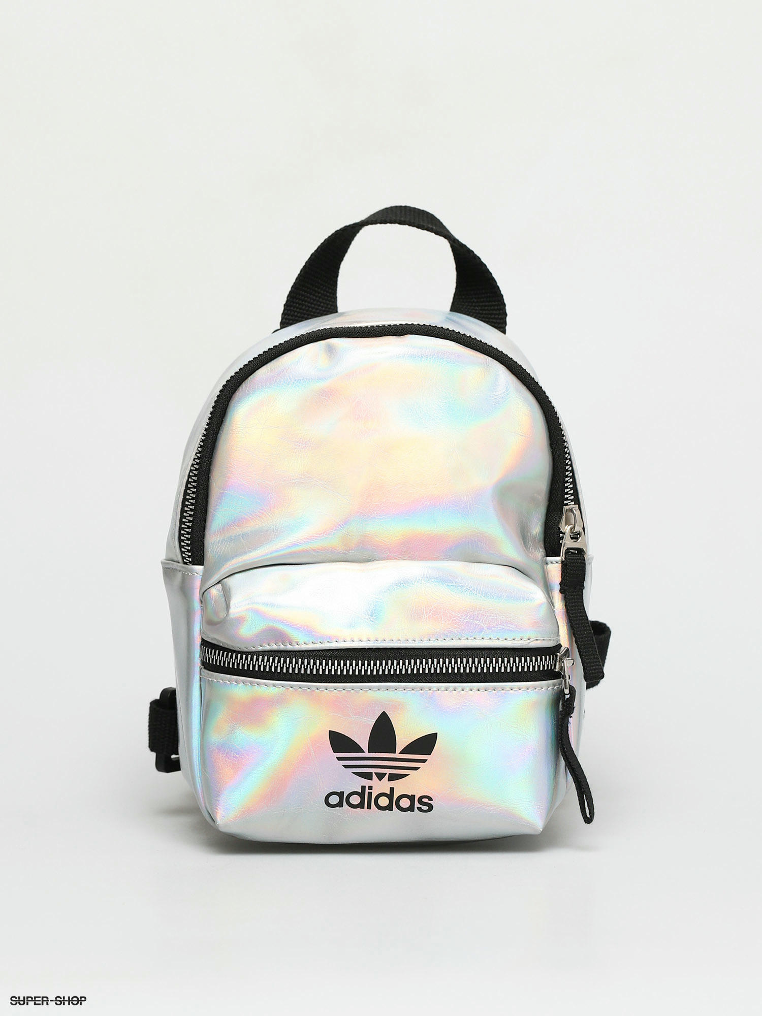 mostrar robo predicción adidas Originals Bp Mini Pu Backpack Wmn (silver met/iridescent)