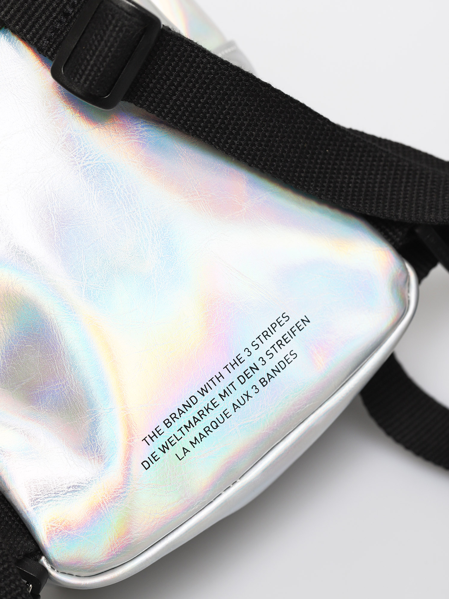 adidas Originals Bp Mini Pu Backpack Wmn (silver met/iridescent)