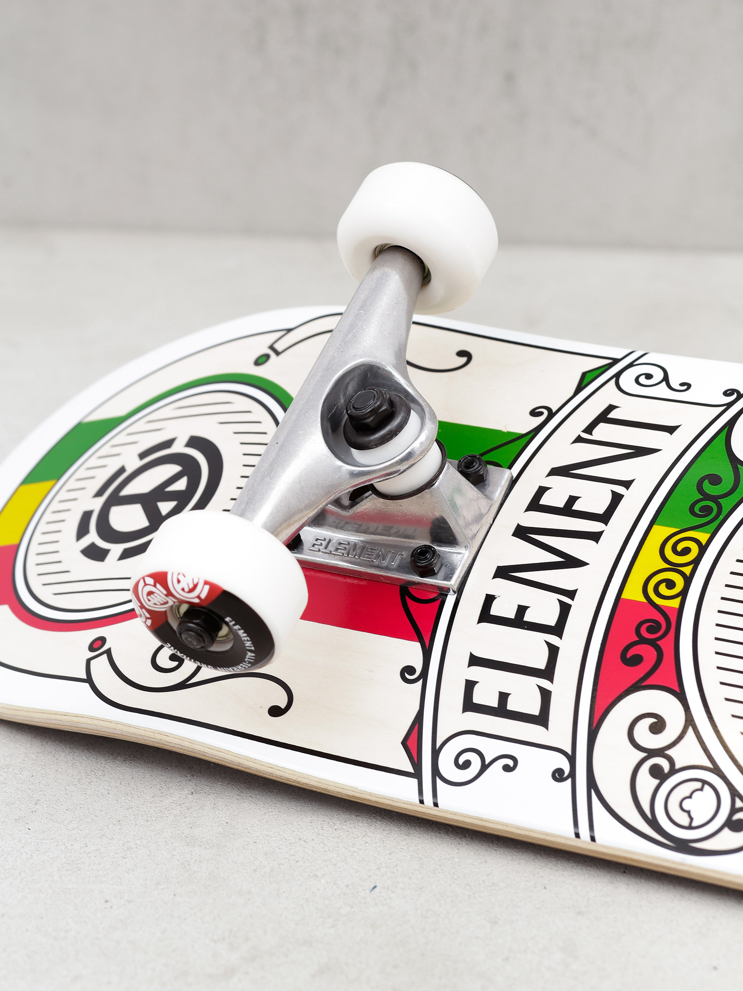 Element Regal Rasta Skateboard - white (assorted)