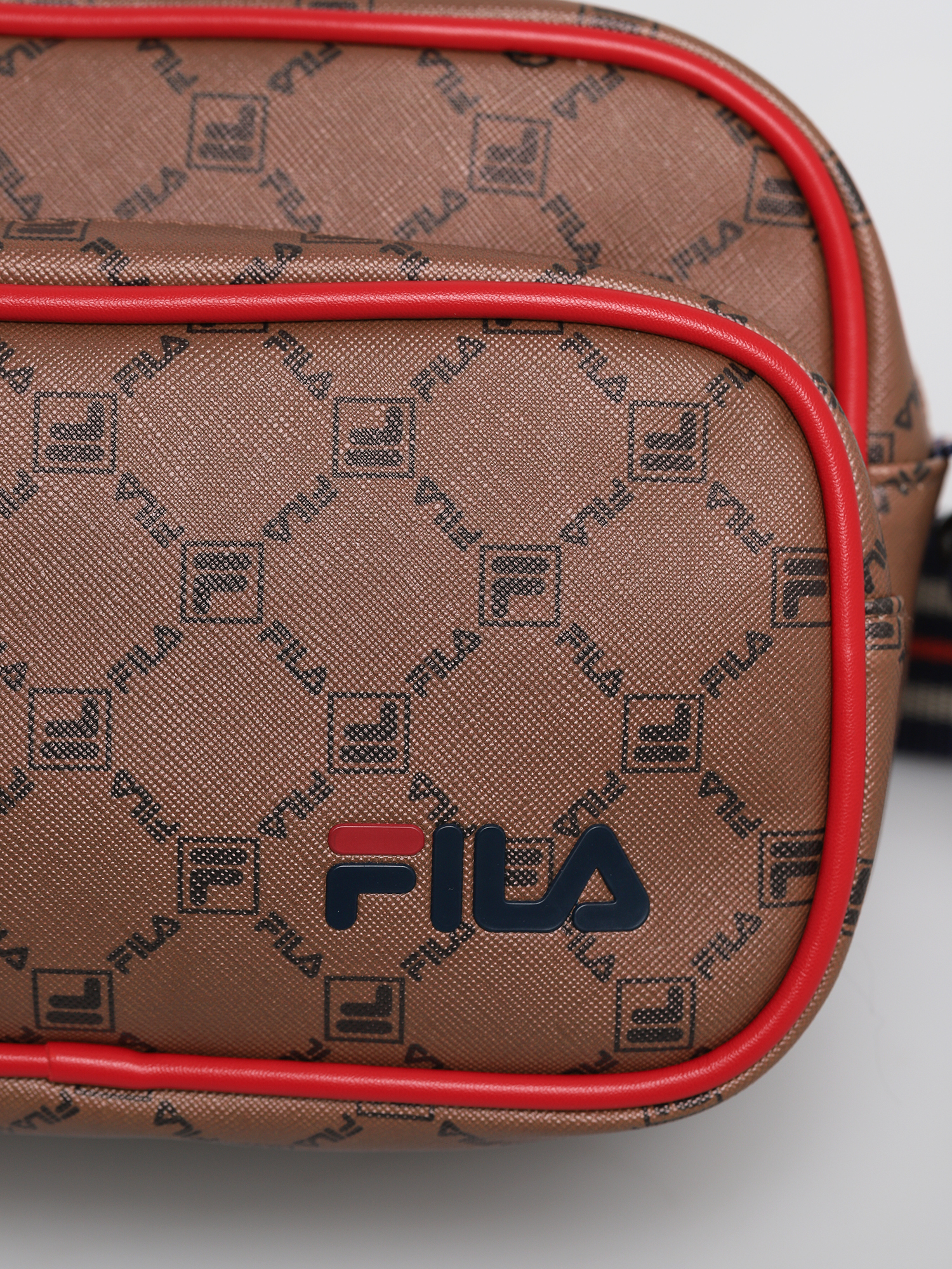Fila Shoulder Bag New Twist Bag (allover thrush coffee bean)