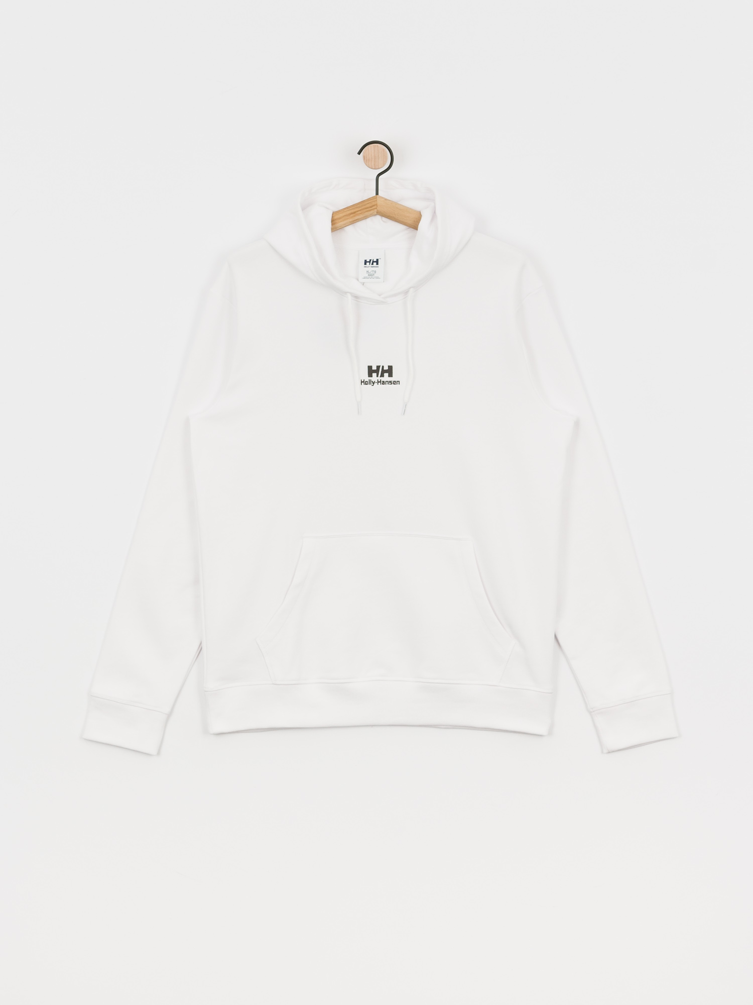 helly hansen white hoodie