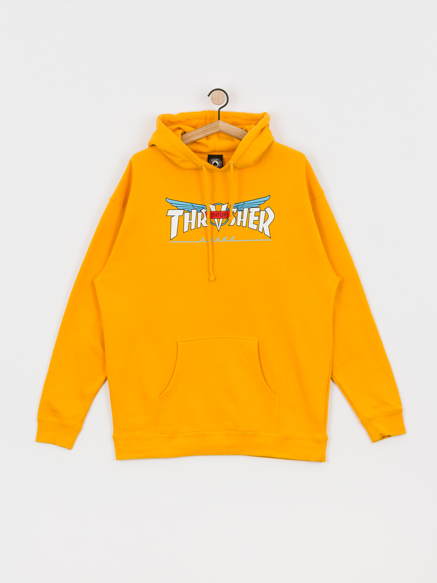 Thrasher Venture Collab HD Hoodie (gold)
