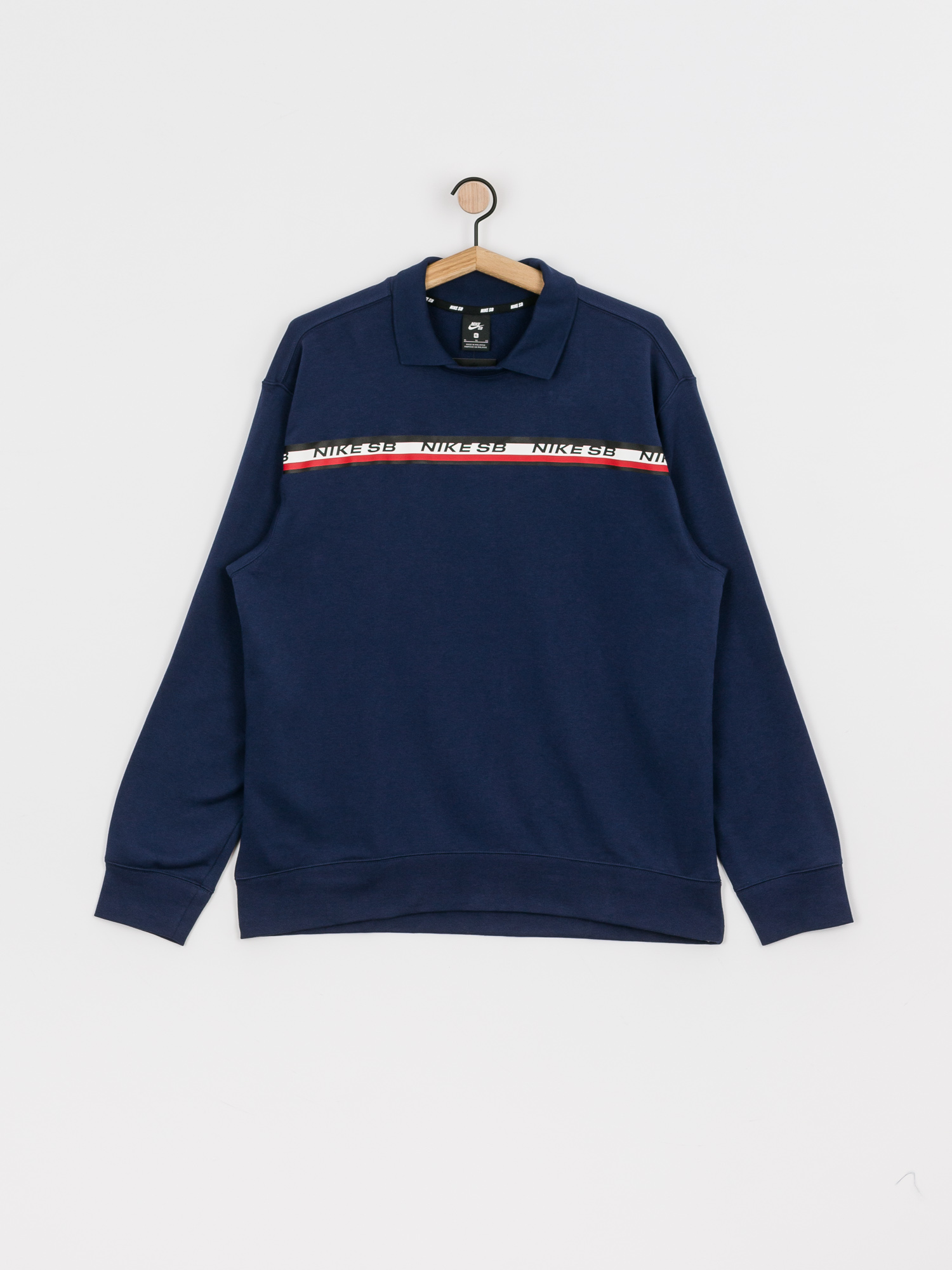 nike collared sweatshirt