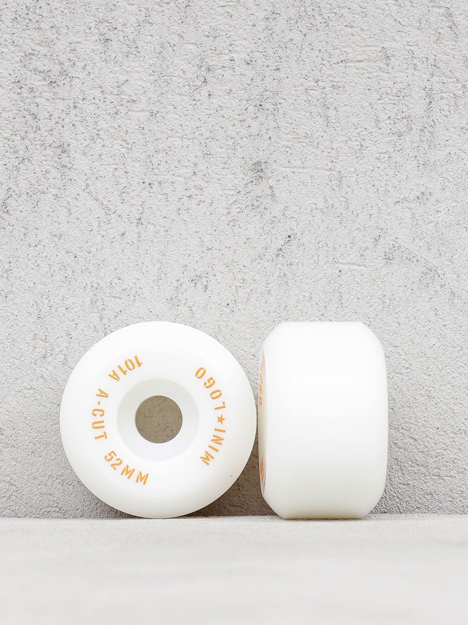 Mini Logo A-Cut 2 Hybrid Skateboard-Räder – 55mm, Härte 90A, Weiß, Für Mehr Stabilität Auf Verschiedenen Untergründen