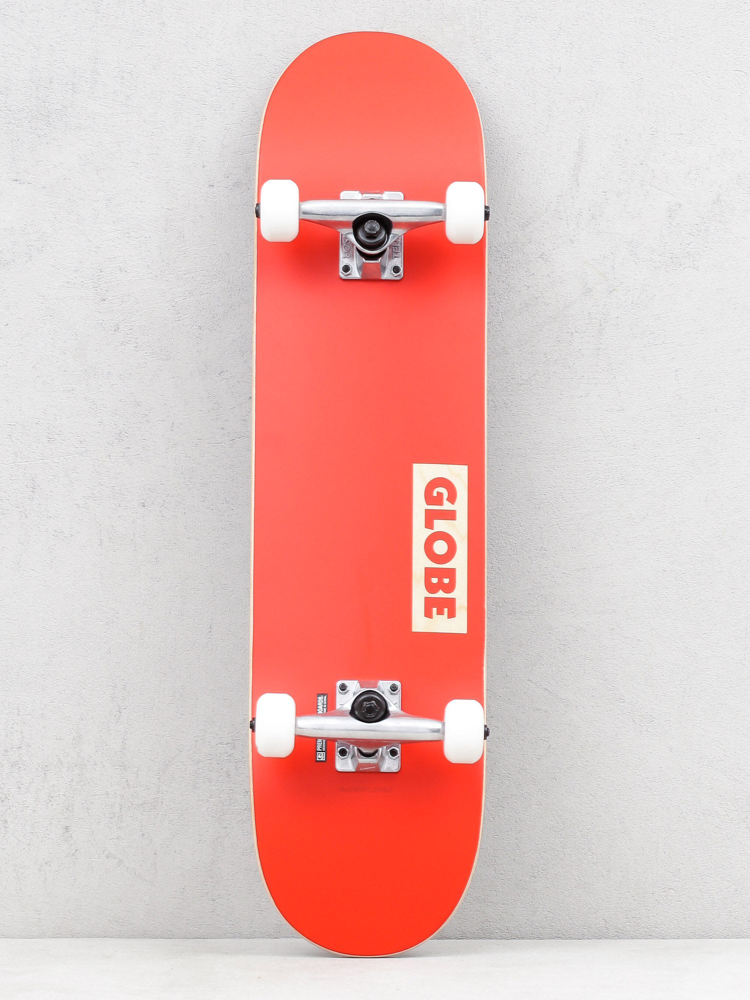 Globe Goodstock Skateboard (red)