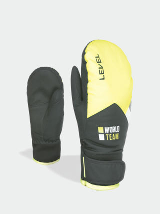 Level Team Jr Mitt Handschuhe (black yellow)