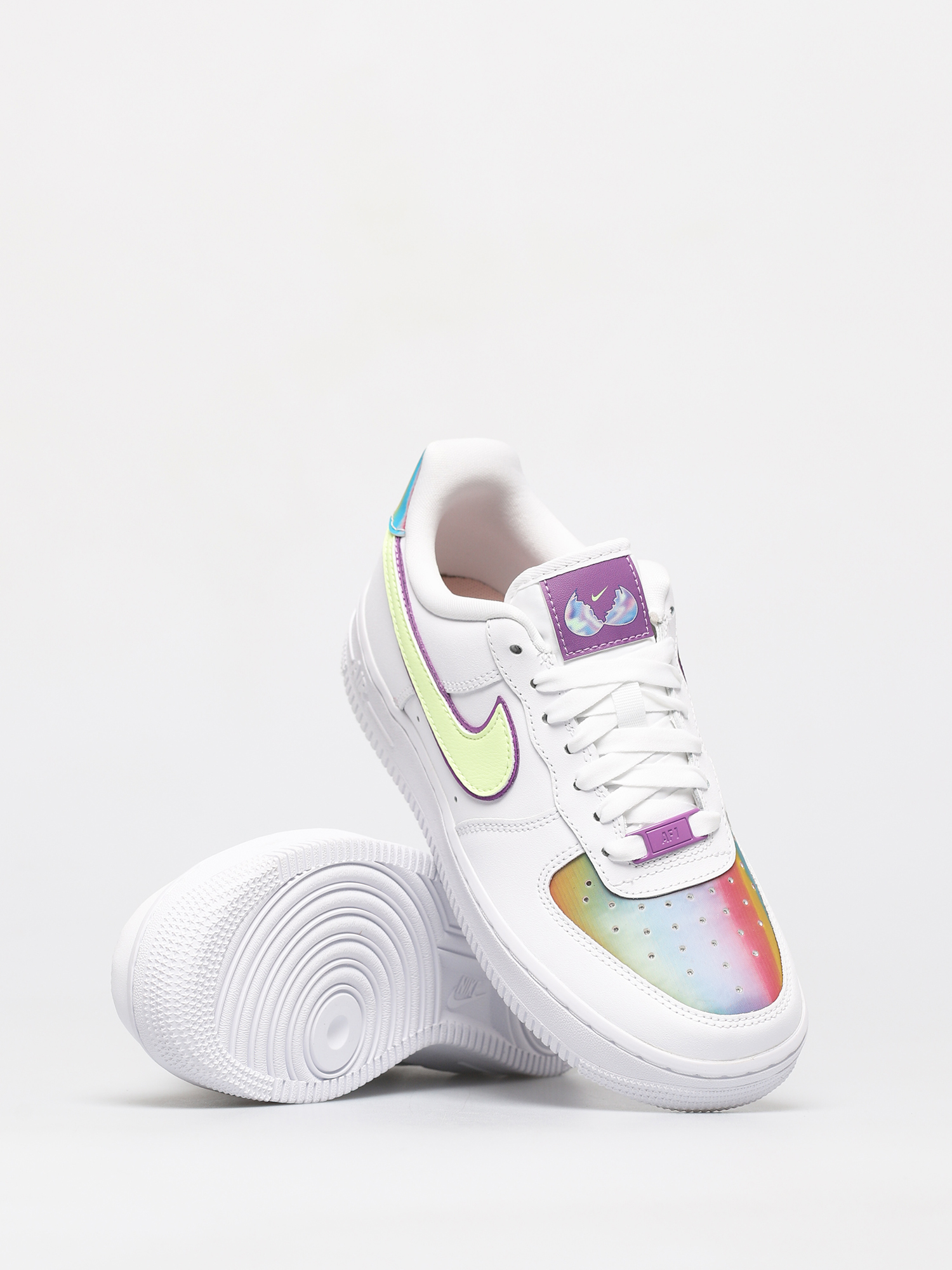 Nike Air Force 1 Easter Schuhe Wmn (white/barely volt hyper blue)