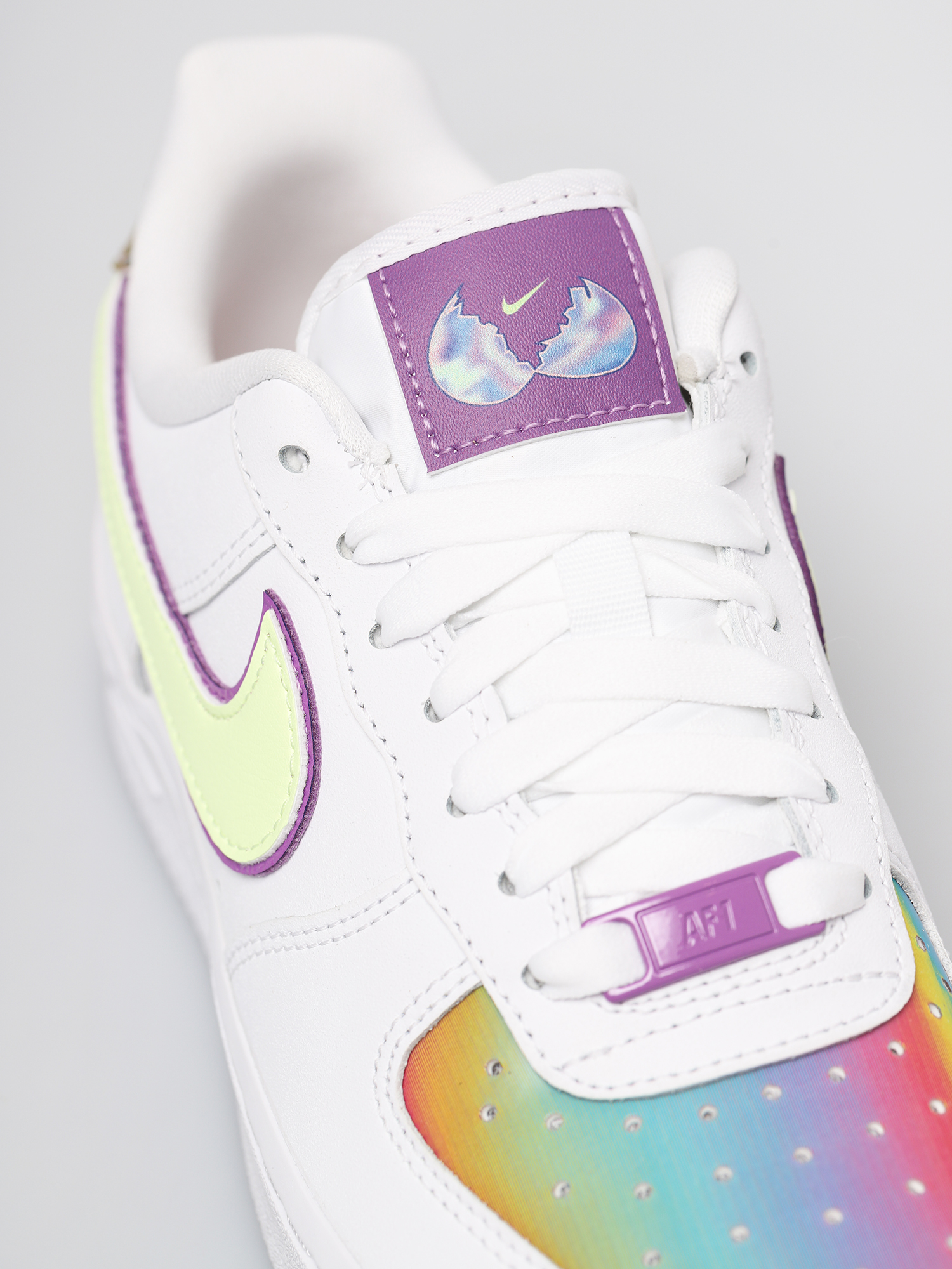 Nike Air Force 1 Easter Schuhe Wmn (white/barely volt hyper blue)