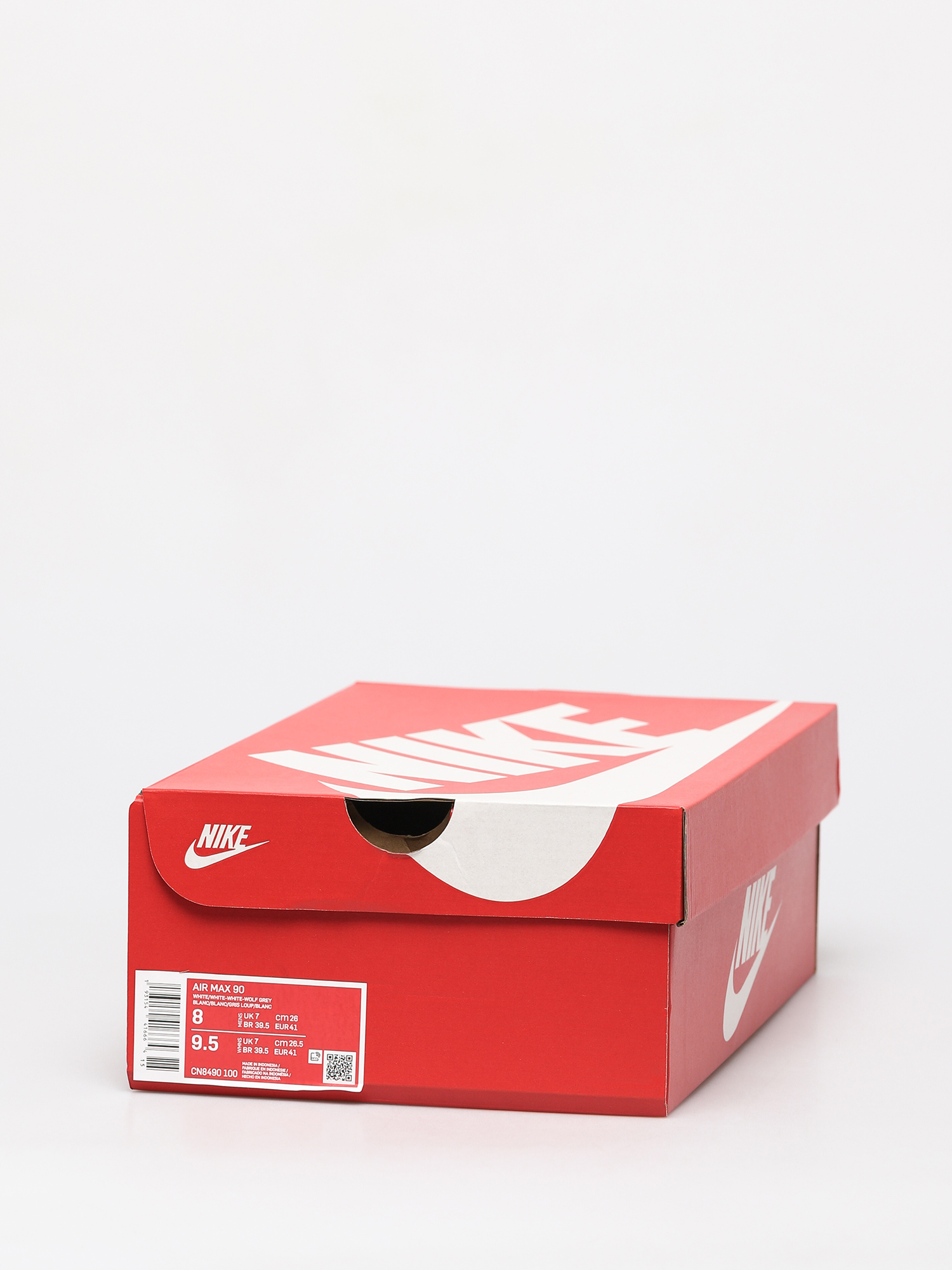 Nike Air Max 90 Shoes (white/white white wolf grey)