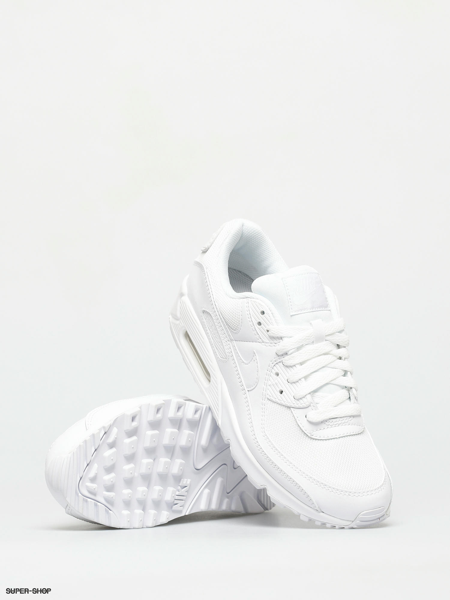 Nike Air Max 90 Shoes (white/white white wolf grey)