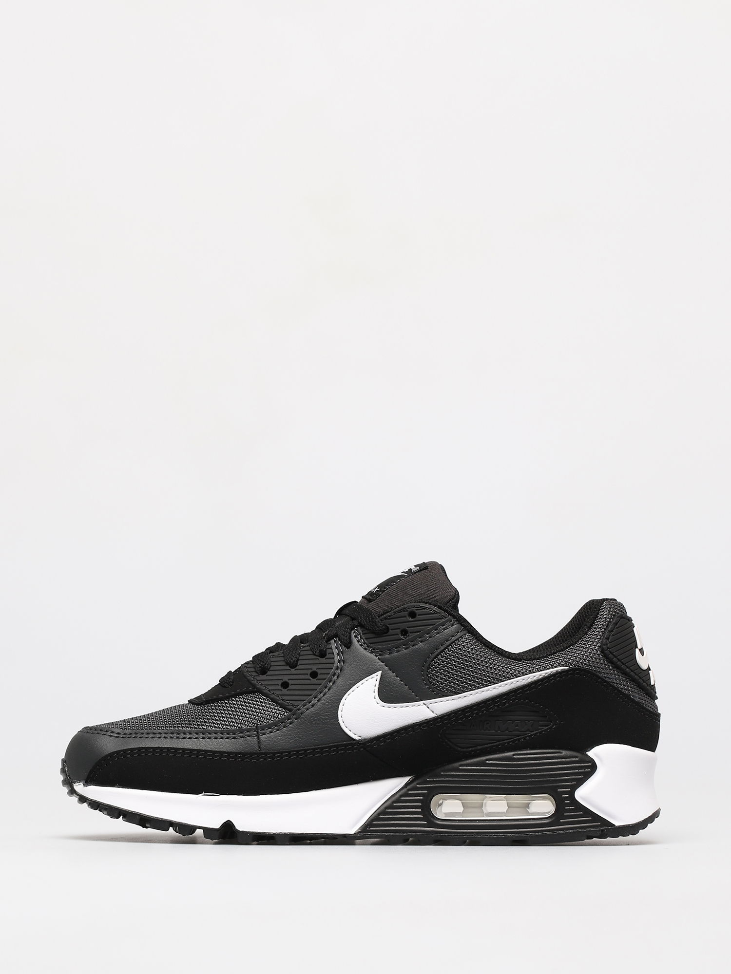 Nike Air Max 90 Schuhe Schwarz iron grey white dk smoke grey black