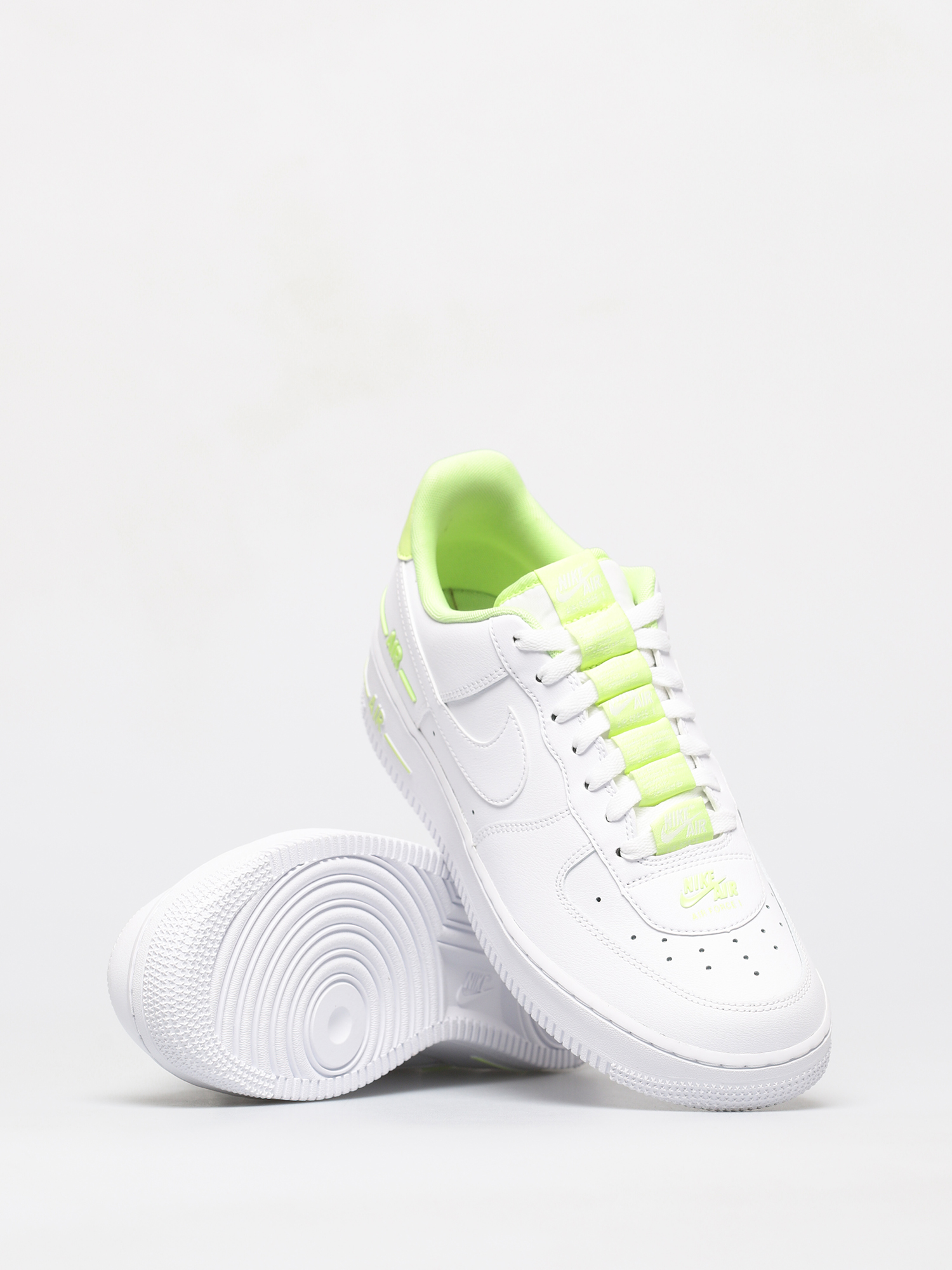 Nike Air Force 1 07 Shoes (white/white barely volt)