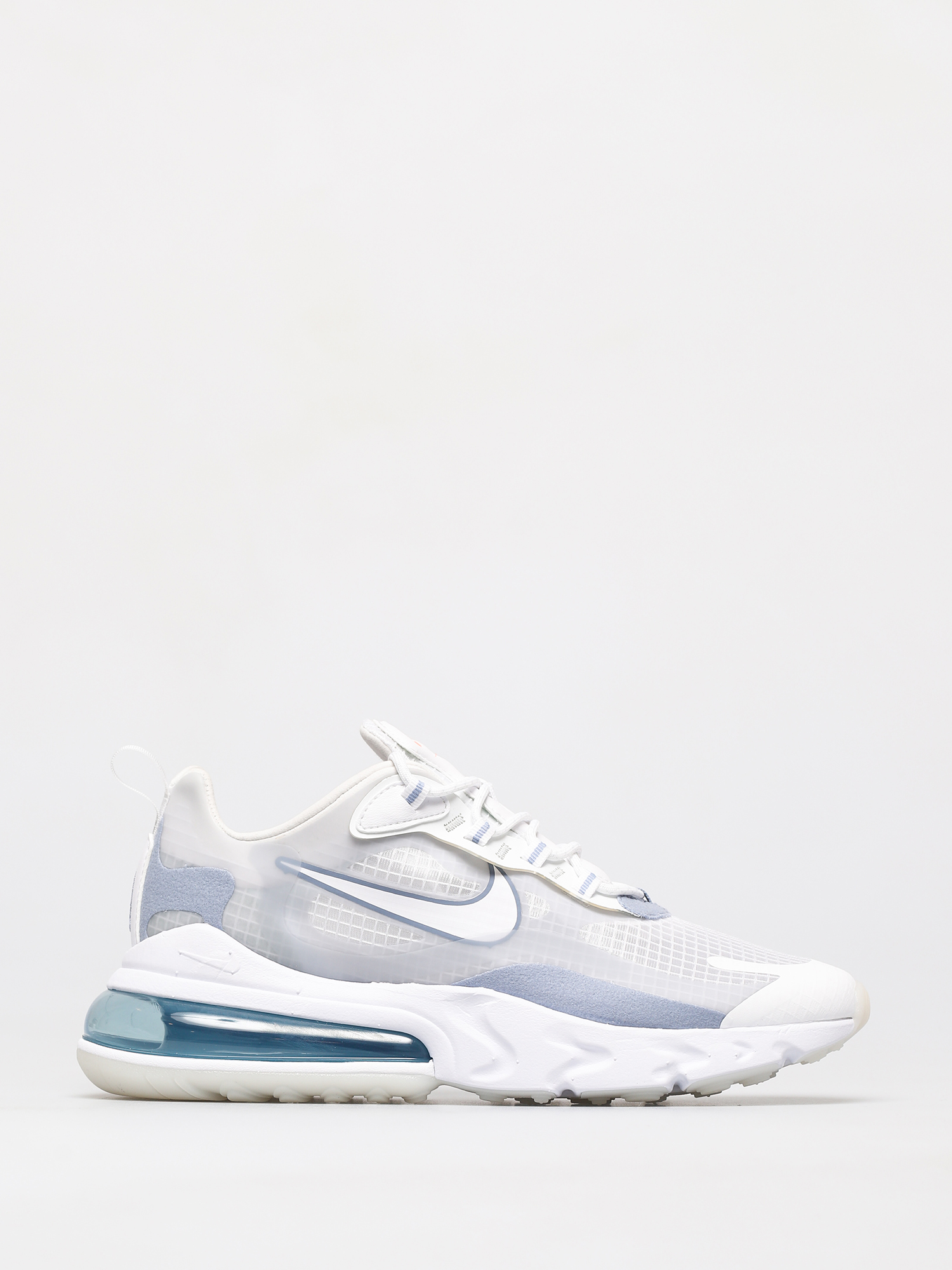 Nike Air Max 270 React Se Schuhe White White Pure Platinum Indigo Fog