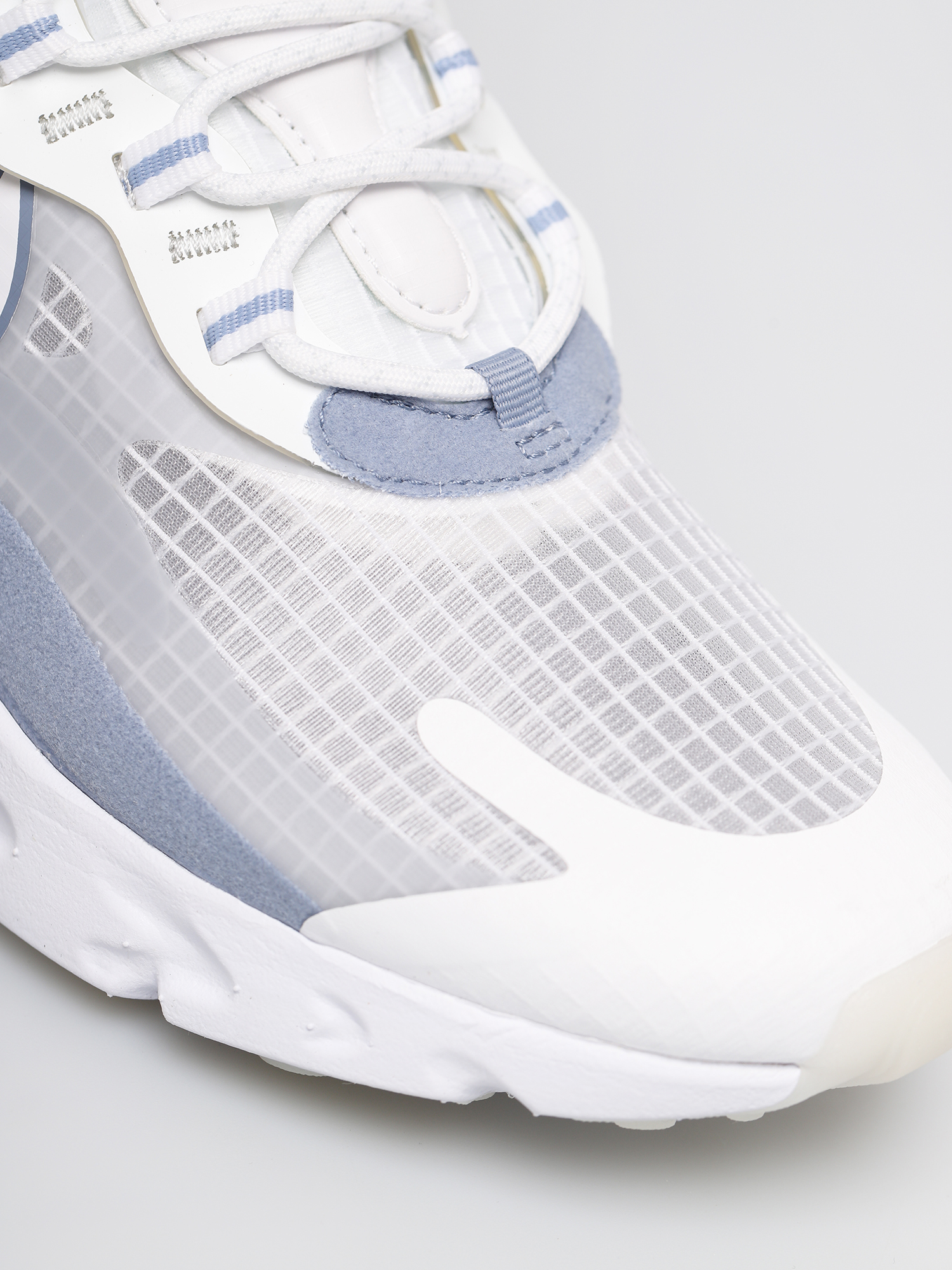 Nike Air Max 270 React Se Shoes (white/white pure platinum indigo fog)