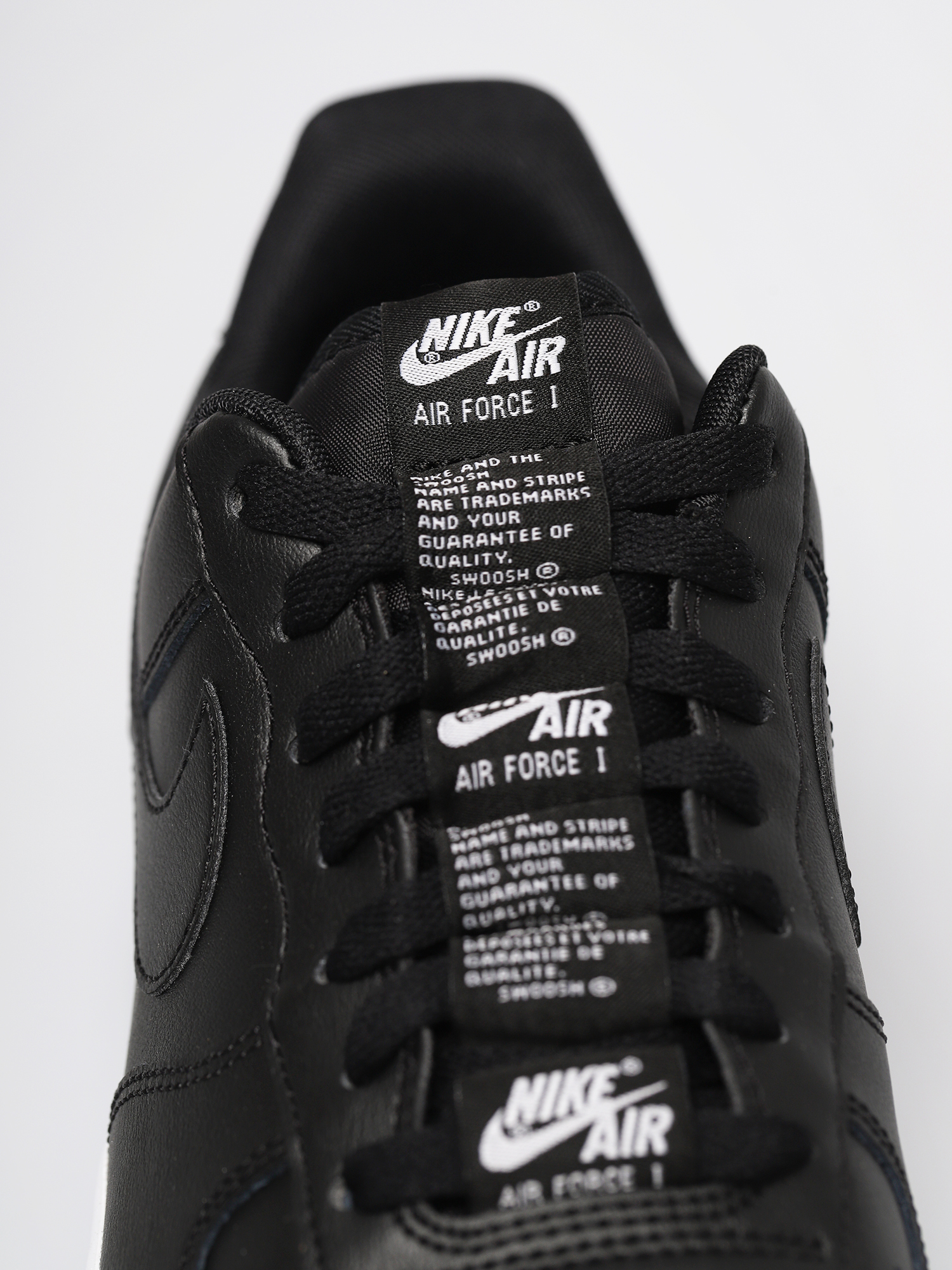 Nike Air Force 1 07 Shoes (black/black white)