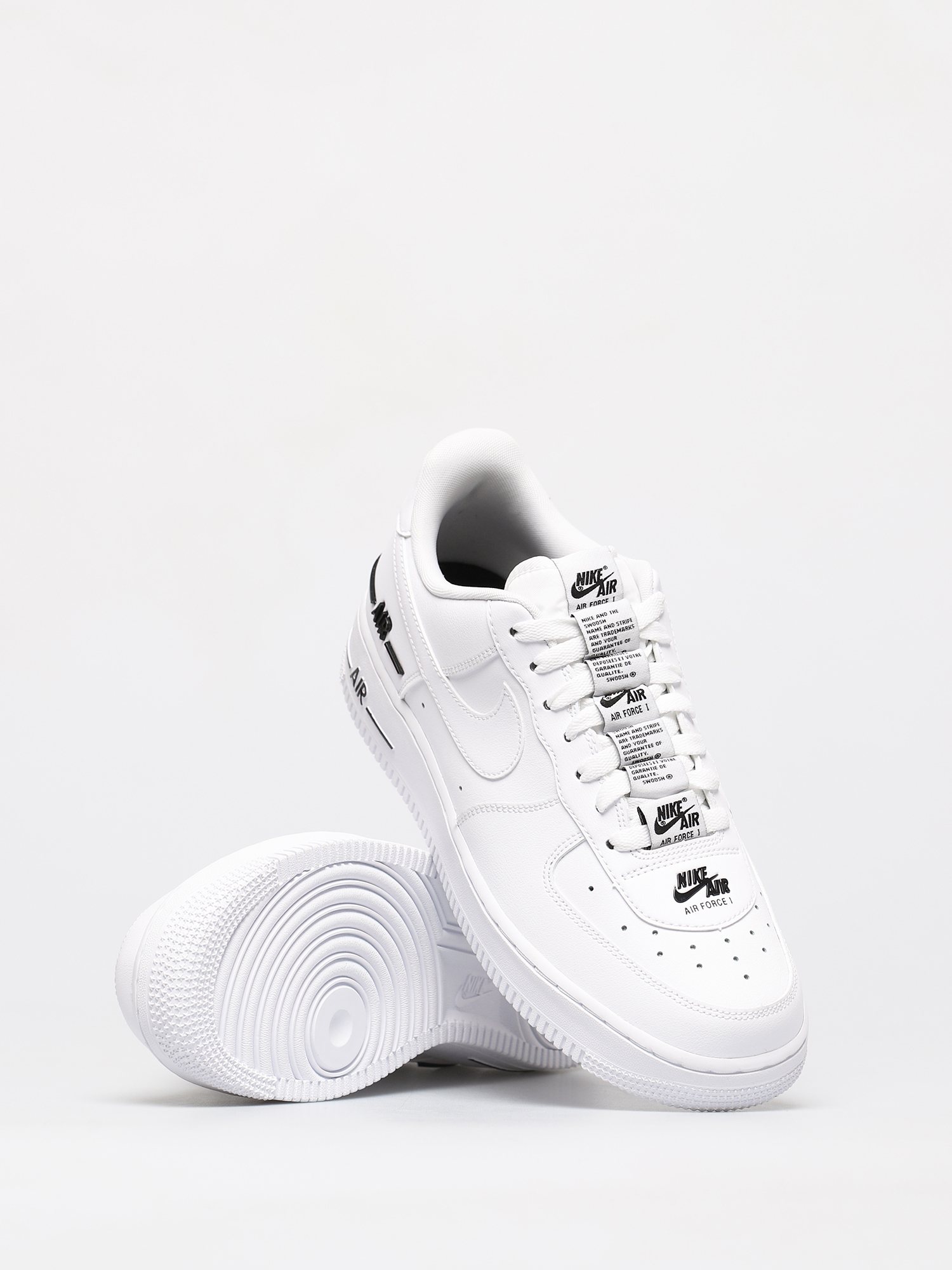air force 1 lv8 3 white black